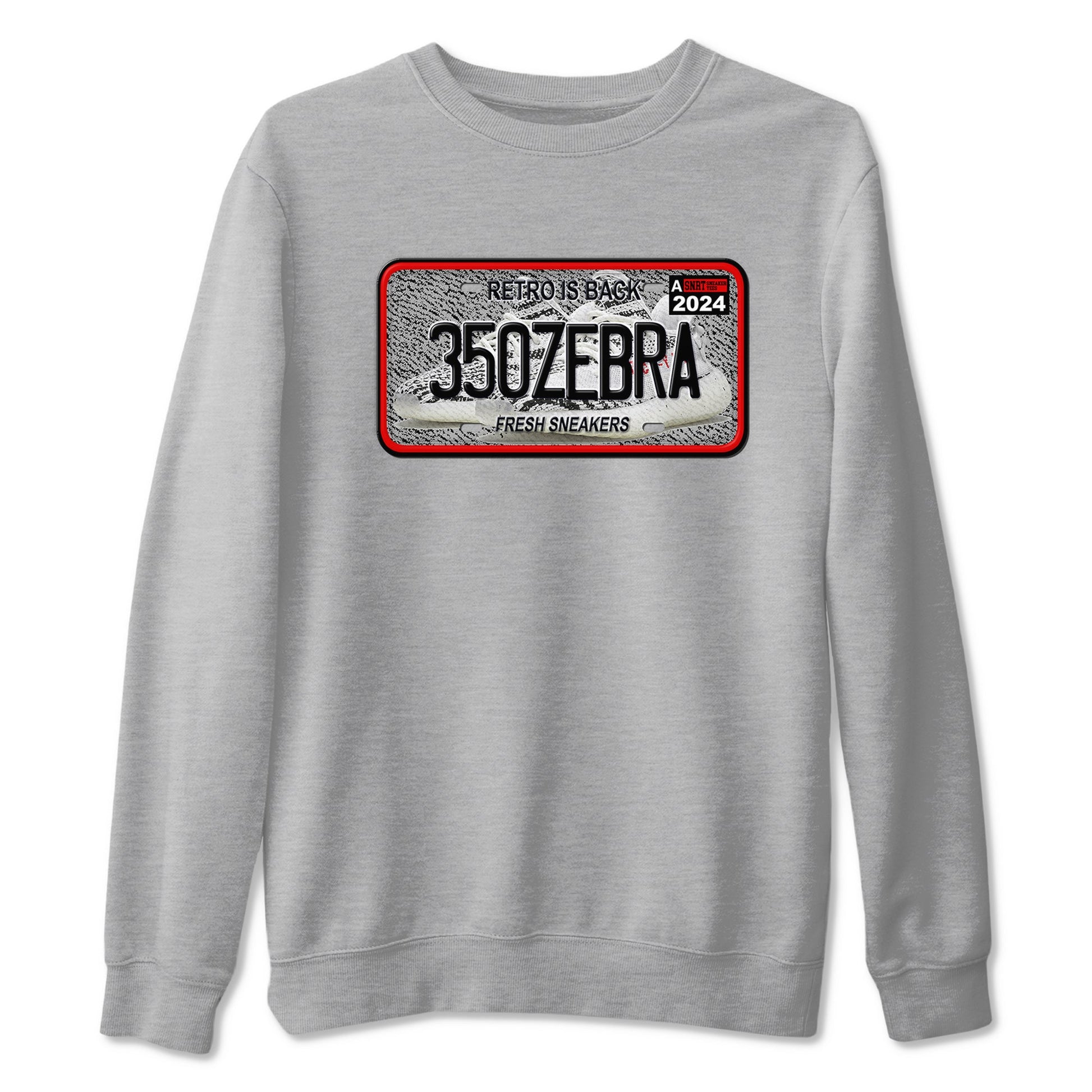 Sneaker Plate Sneaker Tees - Yeezy 350 Zebra