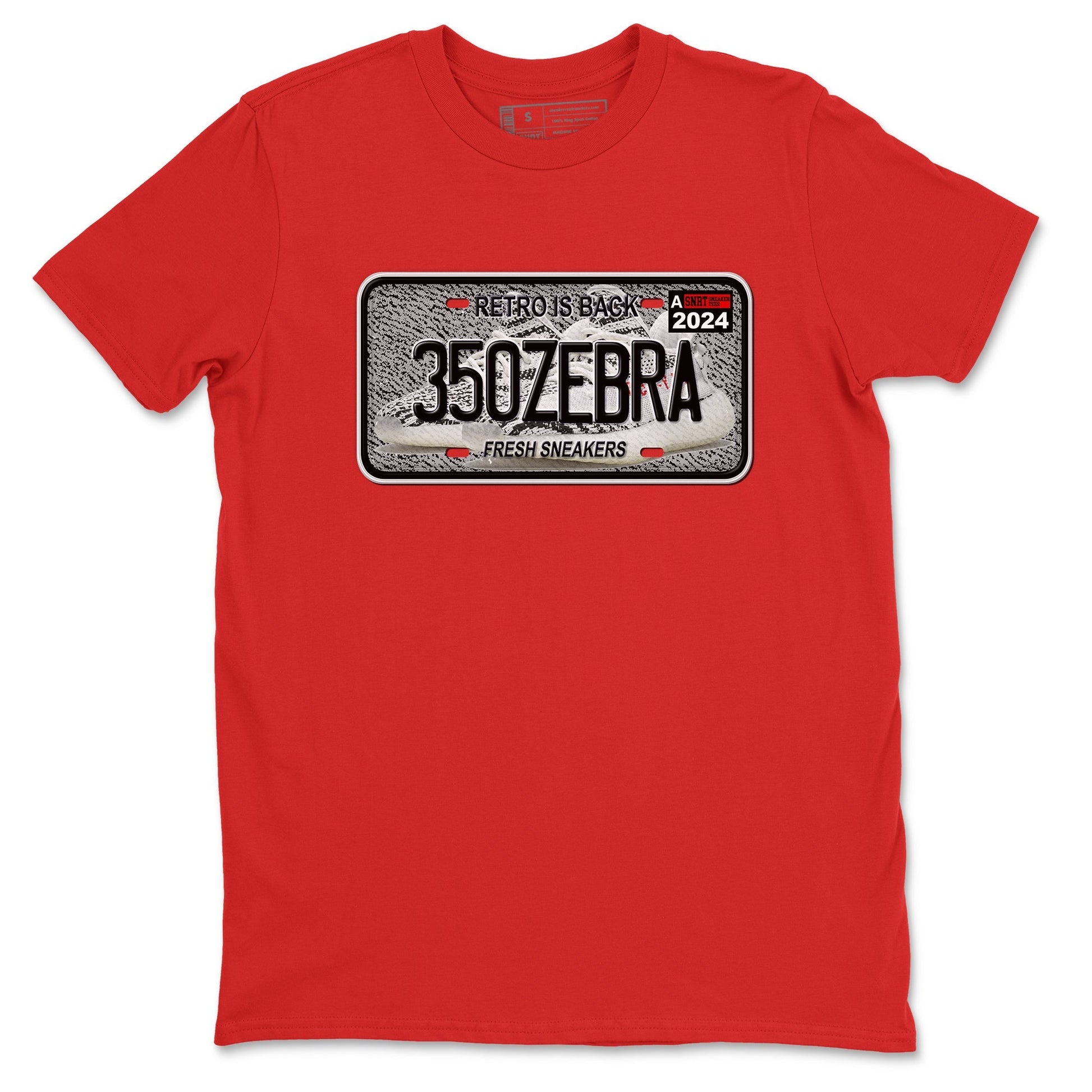 Sneaker Plate Sneaker Tees - Yeezy 350 Zebra