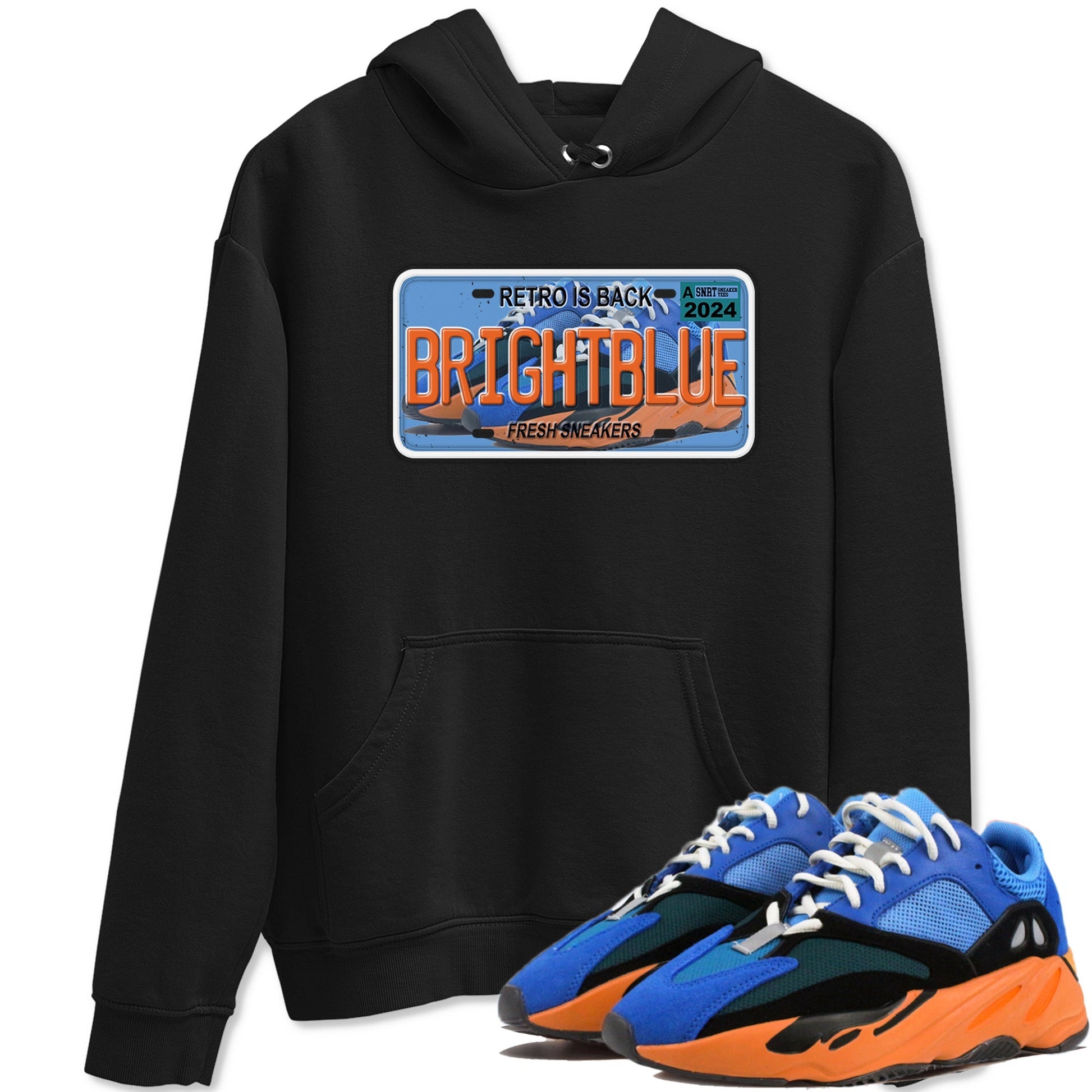 Sneaker Plate Sneaker Tees - Yeezy 700 Bright Blue