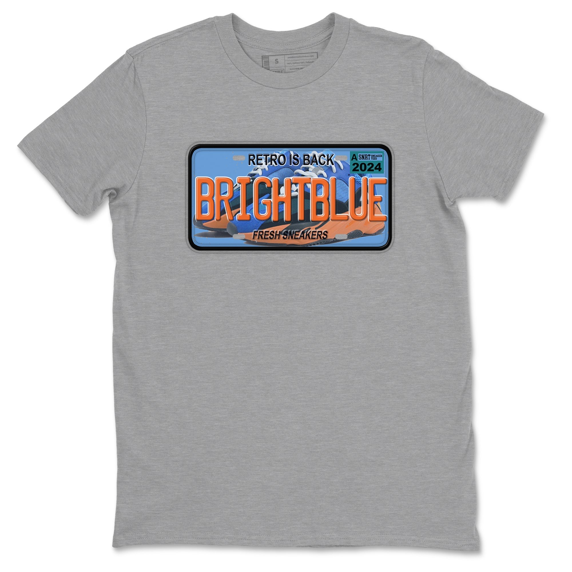 Sneaker Plate Sneaker Tees - Yeezy 700 Bright Blue