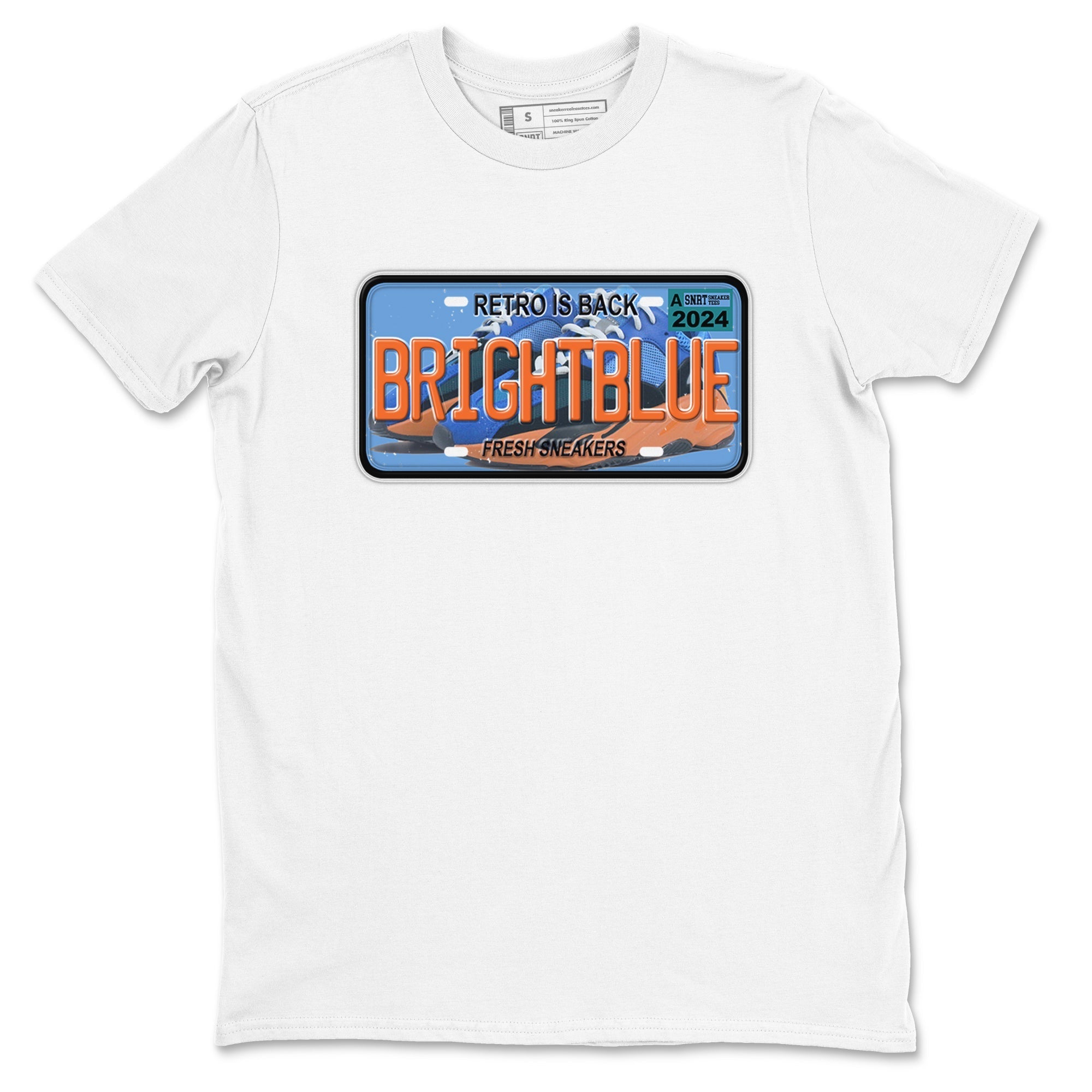 Sneaker Plate Sneaker Tees - Yeezy 700 Bright Blue
