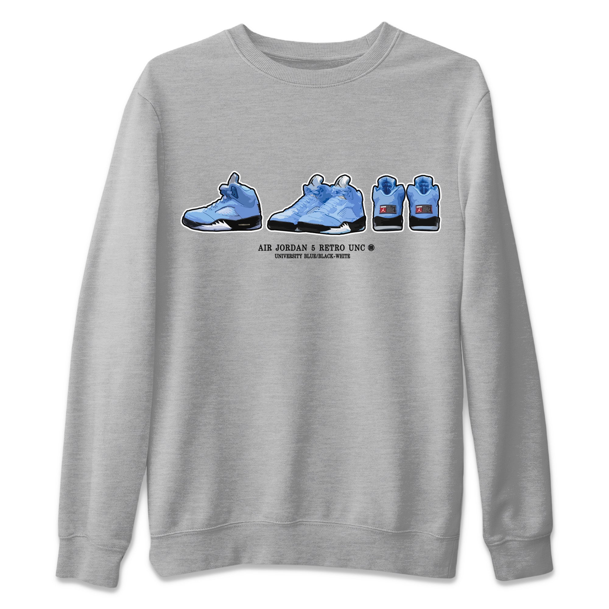 Sneaker Prelude Unisex Tops - Air Jordan 5 UNC