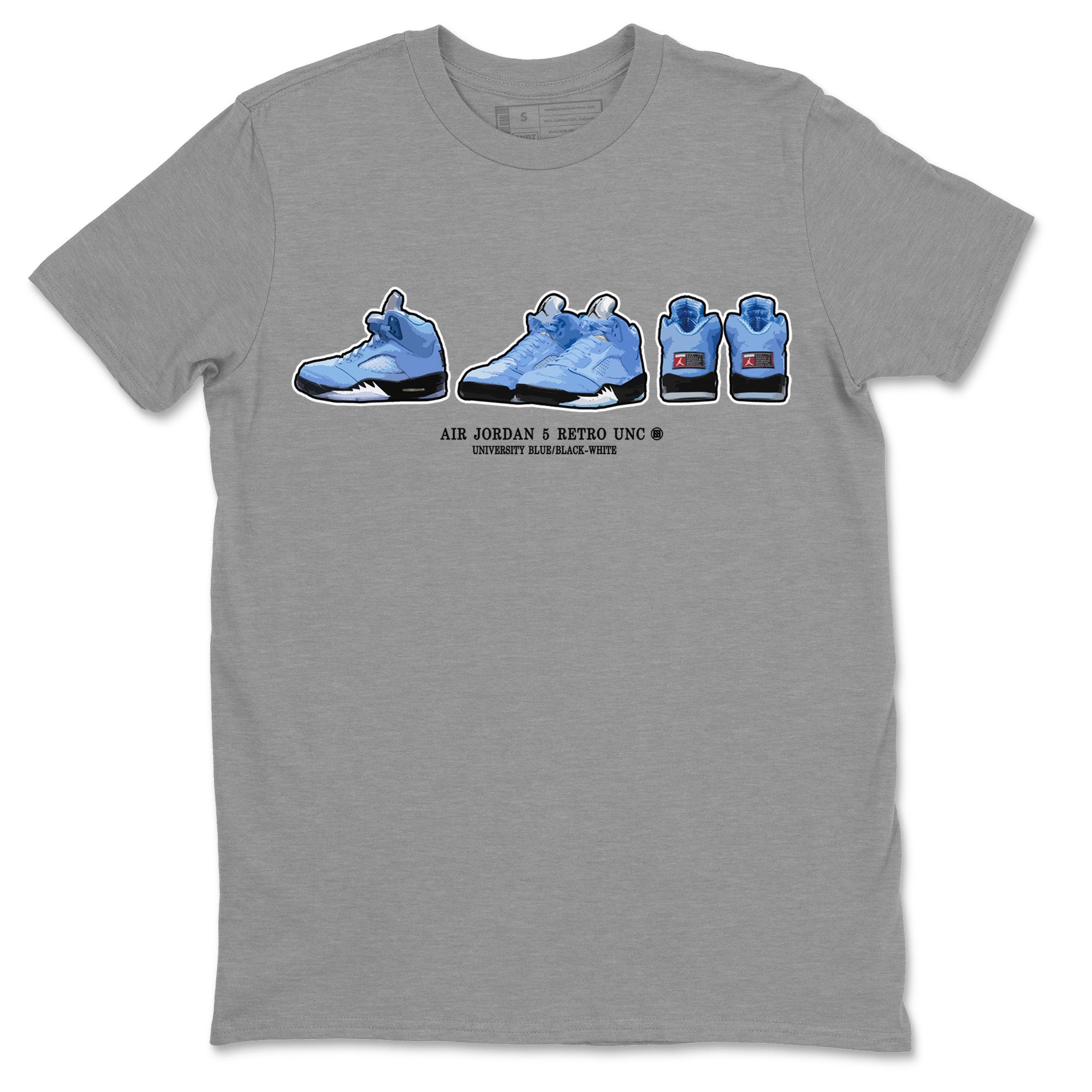Sneaker Prelude Unisex Tops - Air Jordan 5 UNC