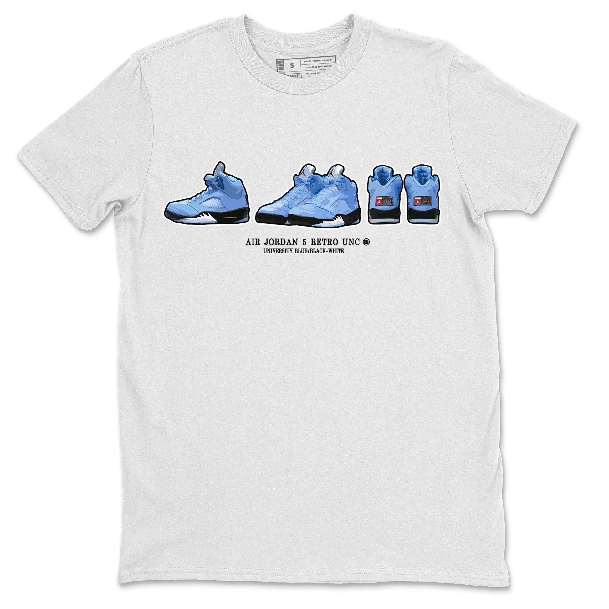 Sneaker Prelude Unisex Tops - Air Jordan 5 UNC