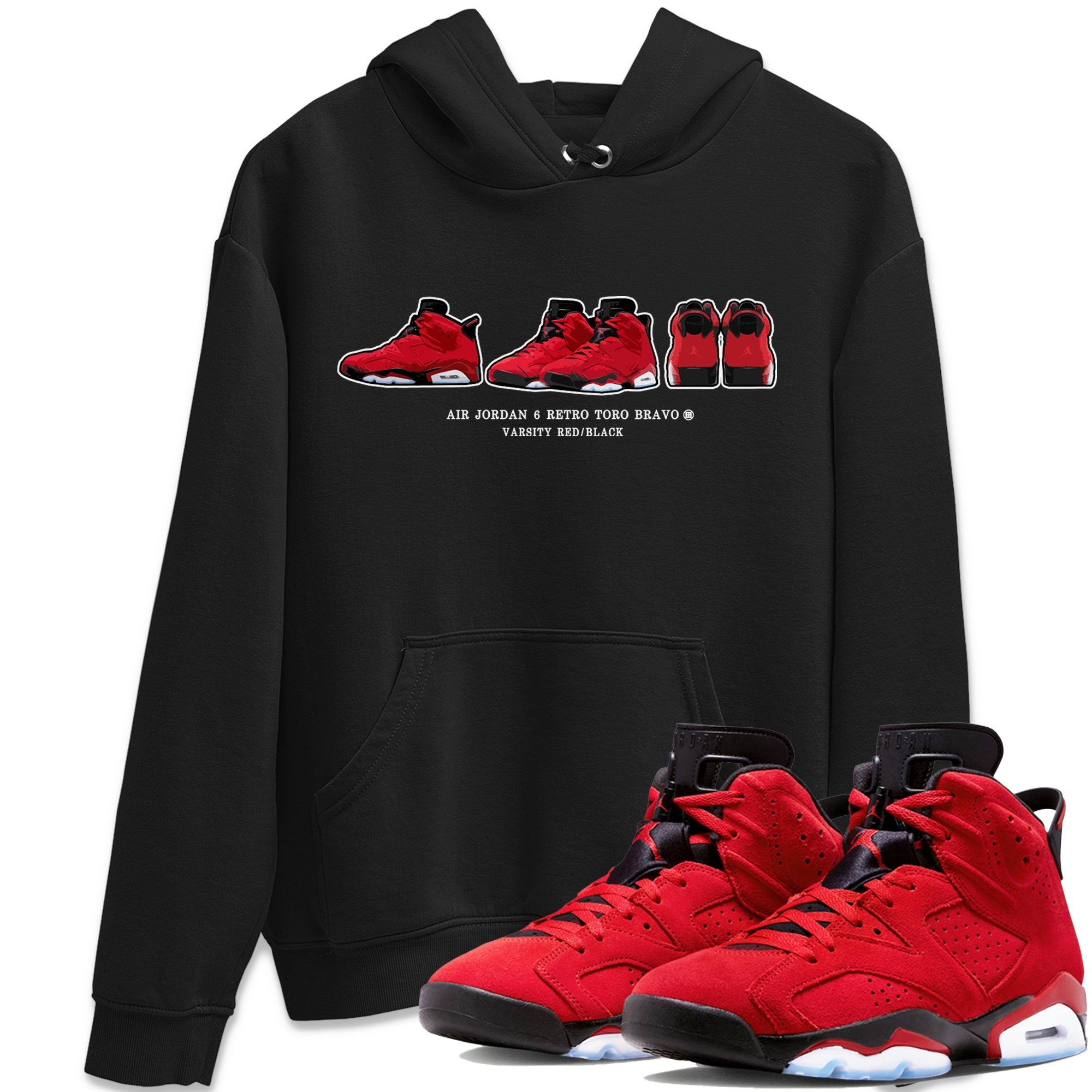 Sneaker Prelude Unisex Tops - Air Jordan 6 Toro Bravo