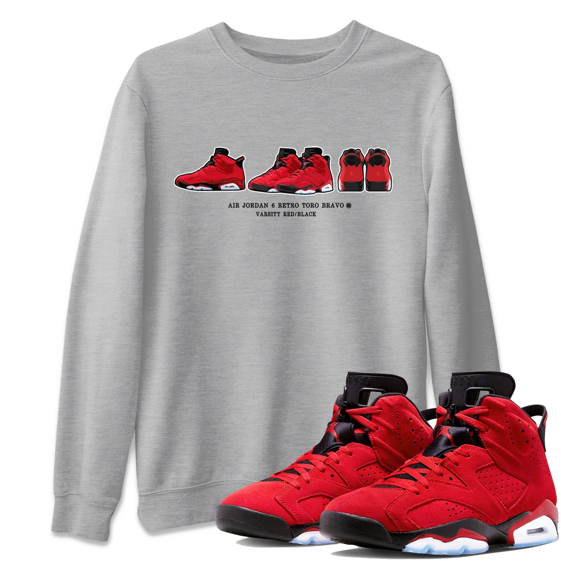 Sneaker Prelude Unisex Tops - Air Jordan 6 Toro Bravo