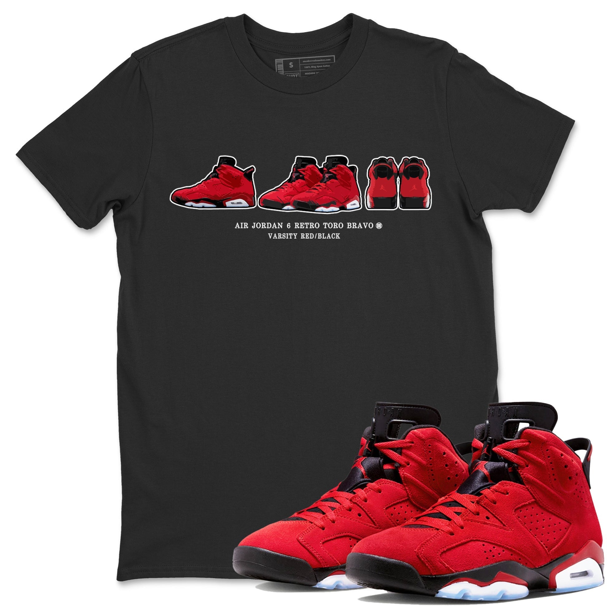 Sneaker Prelude Unisex Tops - Air Jordan 6 Toro Bravo