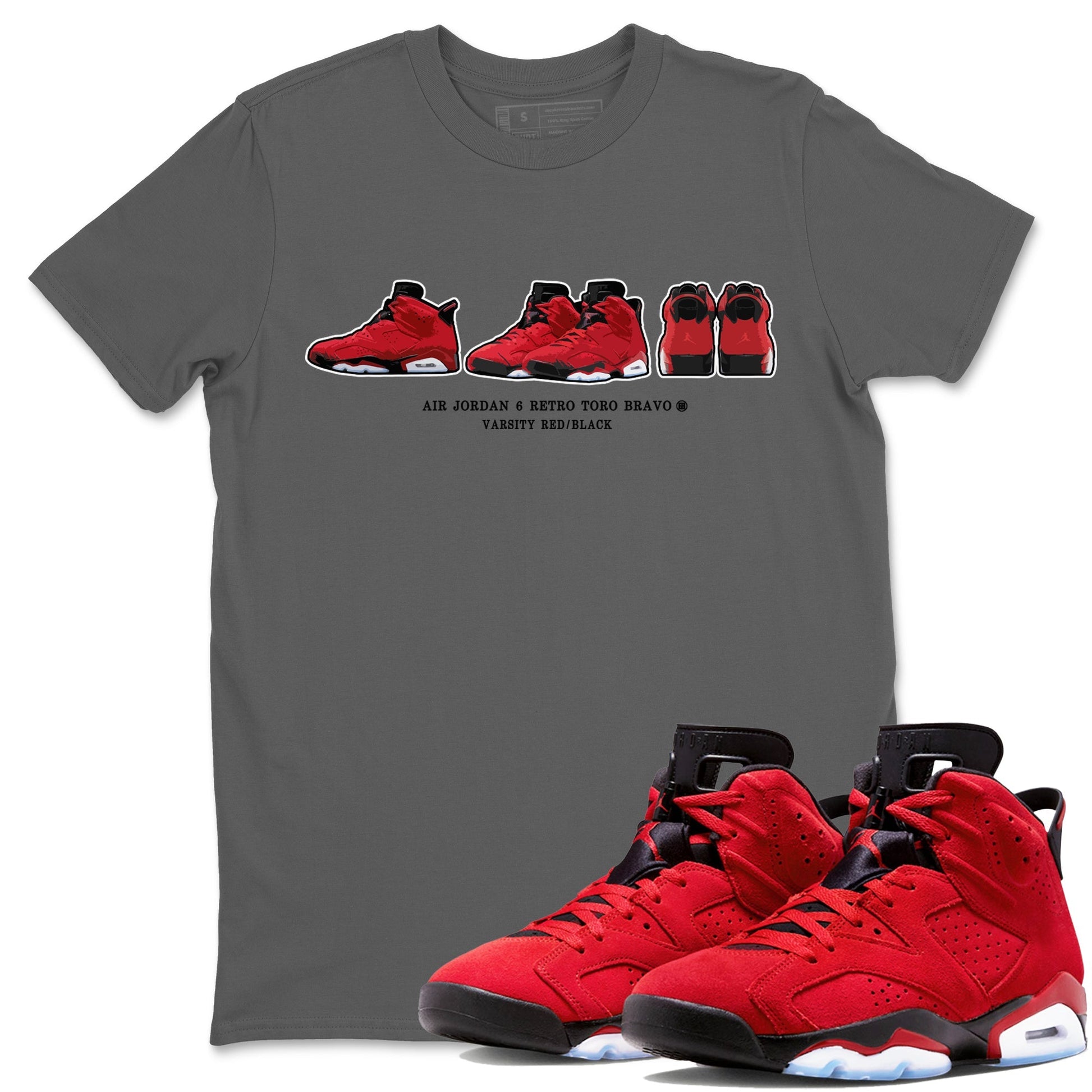 Sneaker Prelude Unisex Tops - Air Jordan 6 Toro Bravo