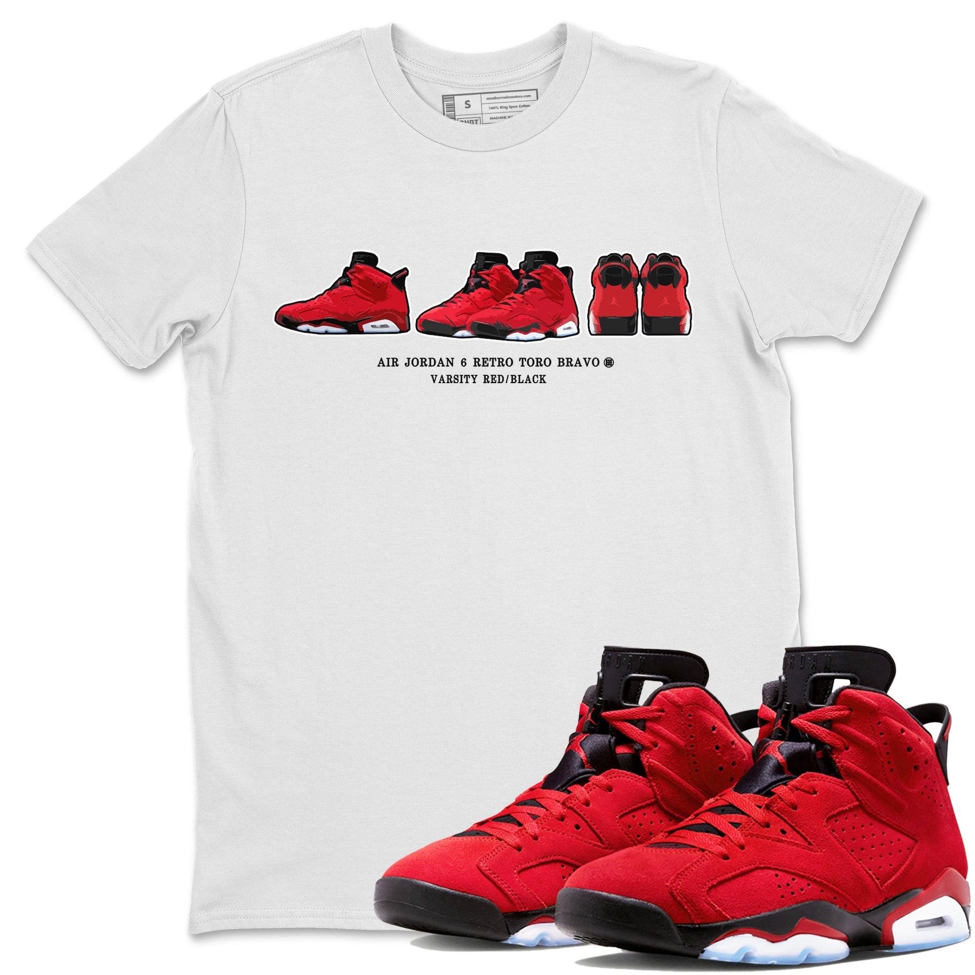 Sneaker Prelude Unisex Tops - Air Jordan 6 Toro Bravo