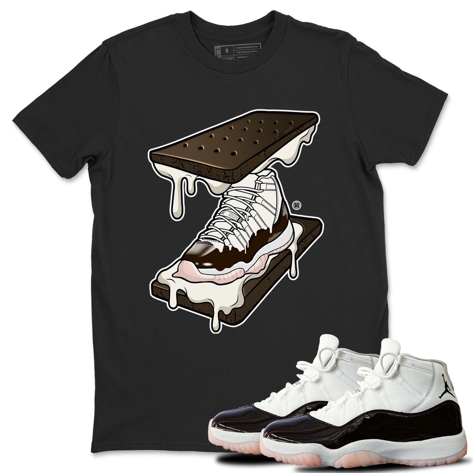 Sneaker Sandwich Sneaker Tee - Air Jordan 11 Neapolitan
