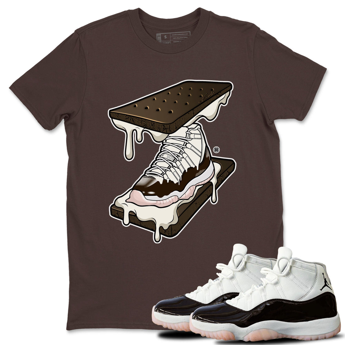 Sneaker Sandwich Sneaker Tee - Air Jordan 11 Neapolitan