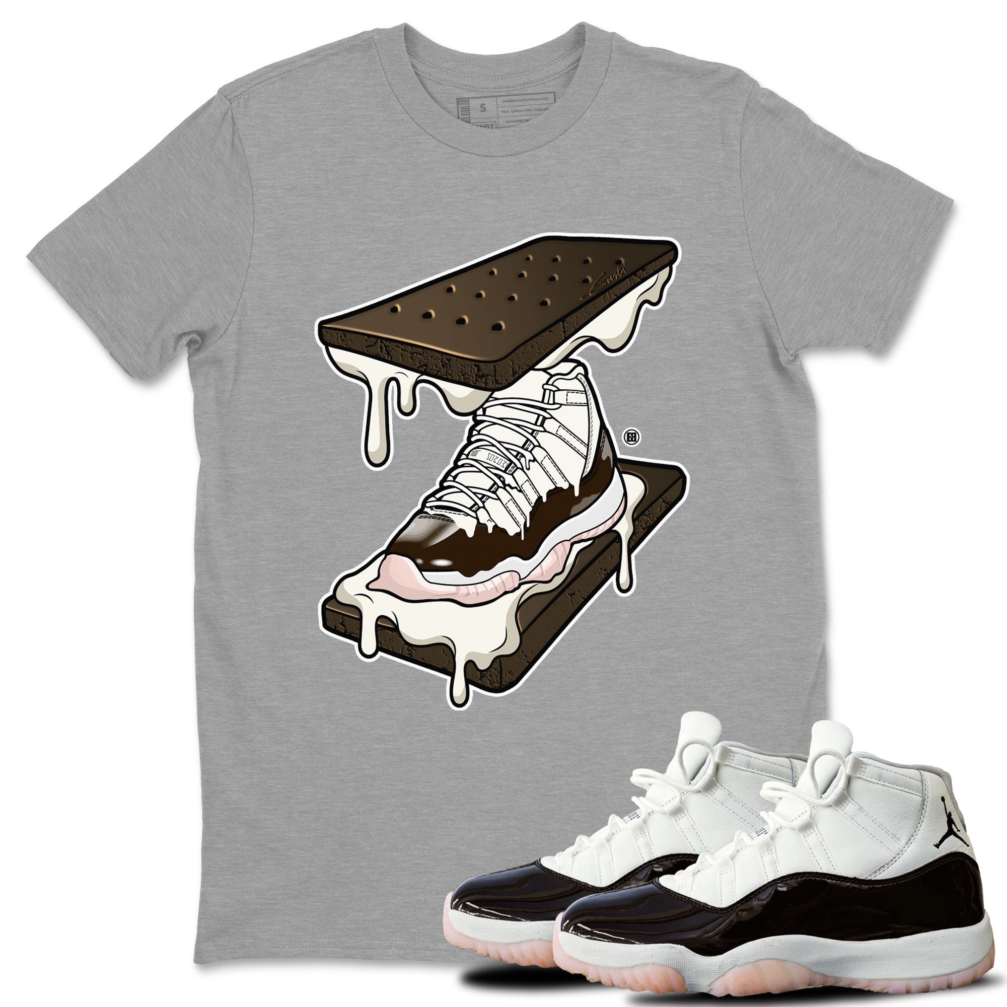 Sneaker Sandwich Sneaker Tee - Air Jordan 11 Neapolitan