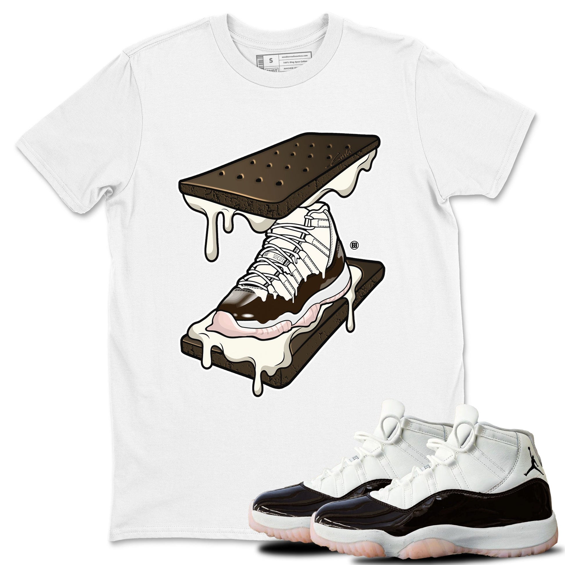 Sneaker Sandwich Sneaker Tee - Air Jordan 11 Neapolitan