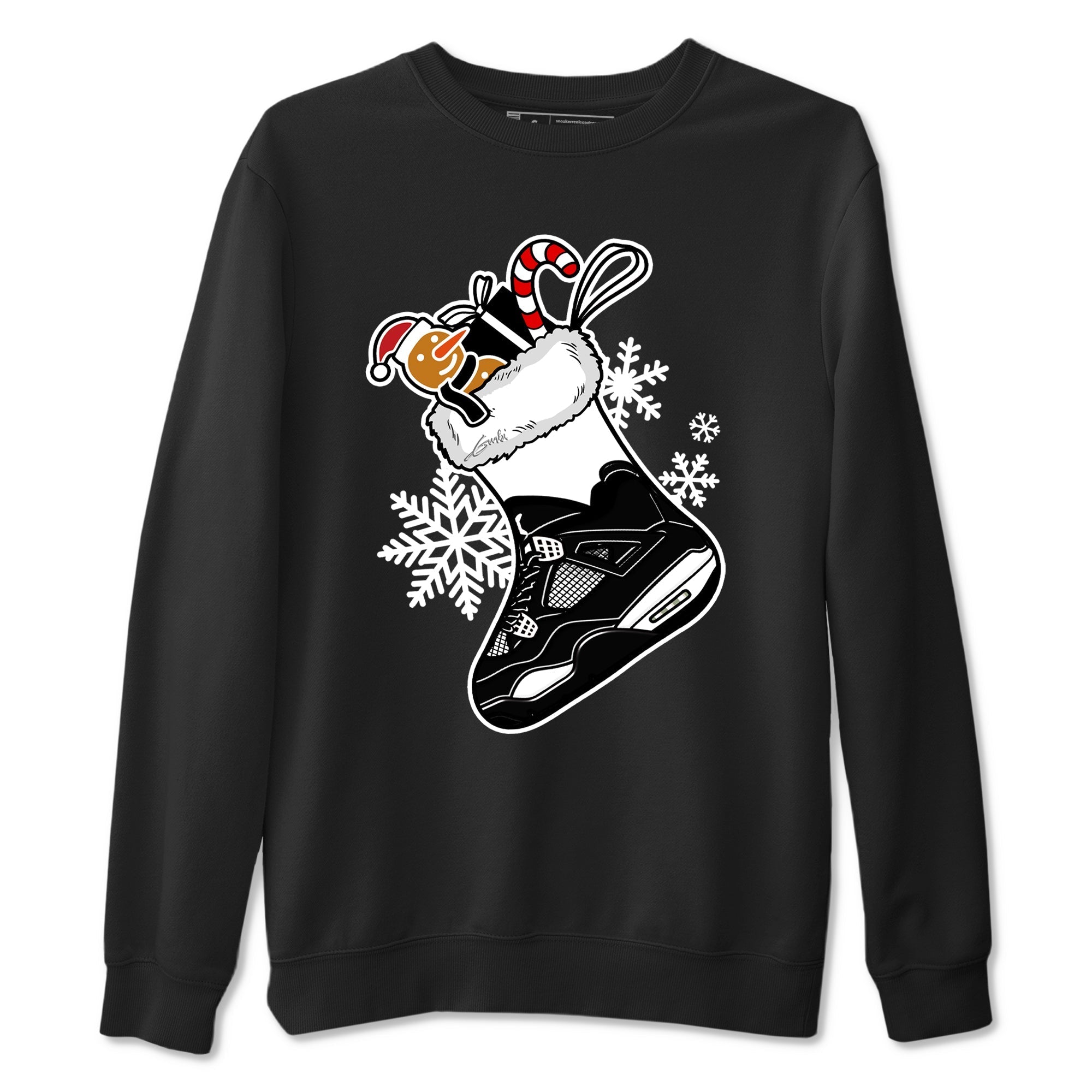 Sneaker Stocking Sneaker Tees - Air Jordan 4 White Thunder
