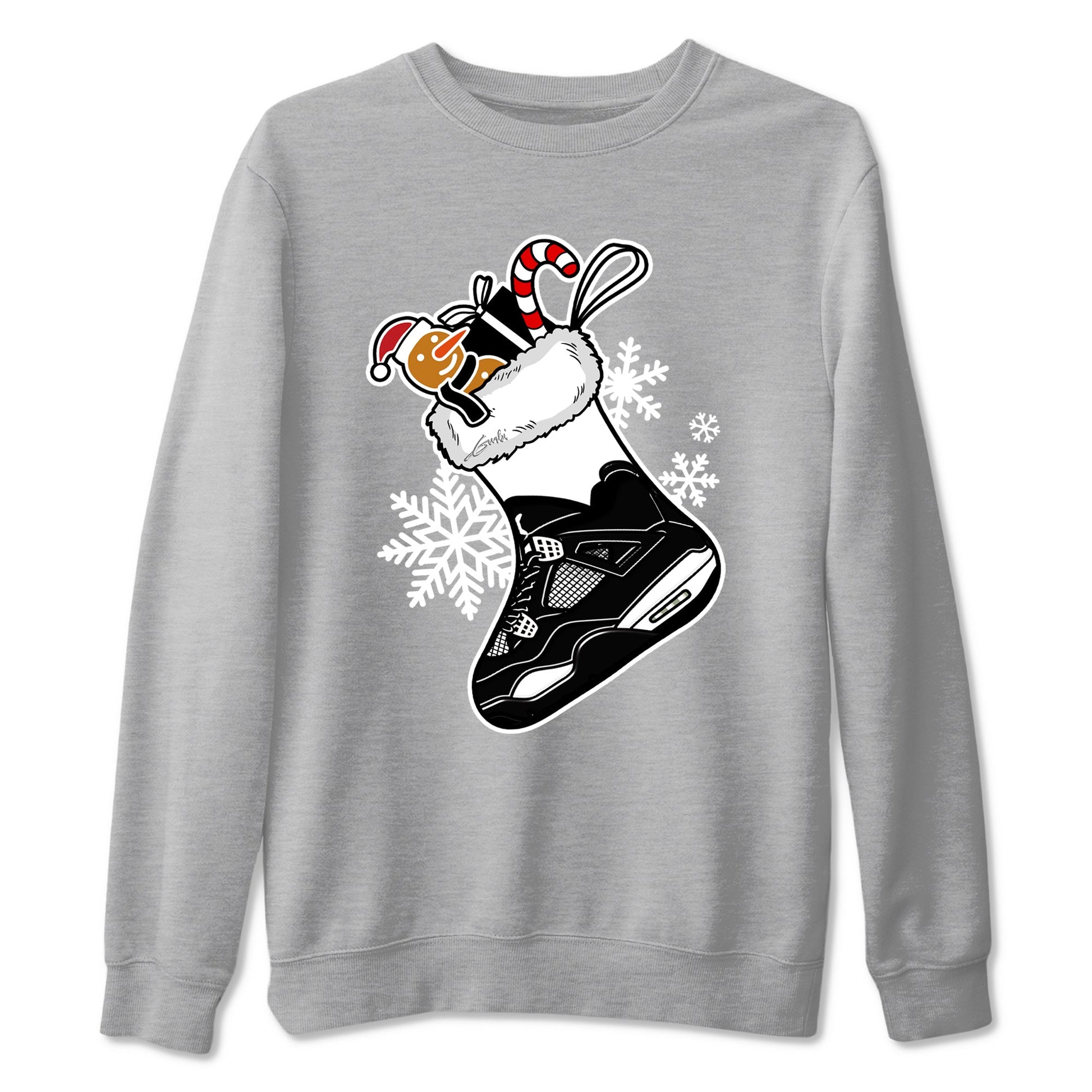 Sneaker Stocking Sneaker Tees - Air Jordan 4 White Thunder