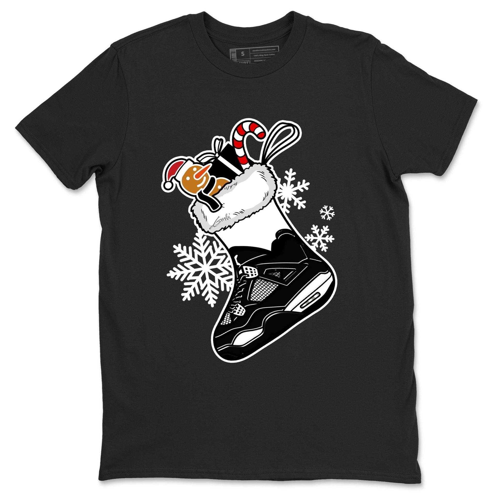 Sneaker Stocking Sneaker Tees - Air Jordan 4 White Thunder