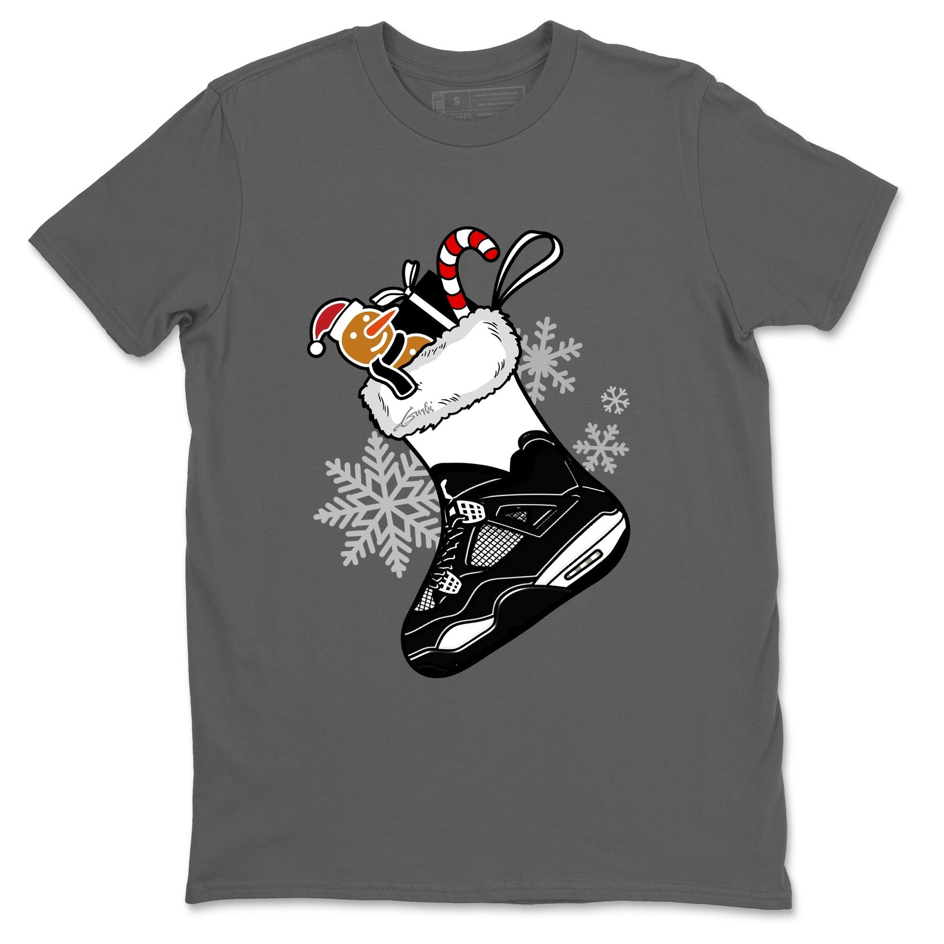Sneaker Stocking Sneaker Tees - Air Jordan 4 White Thunder