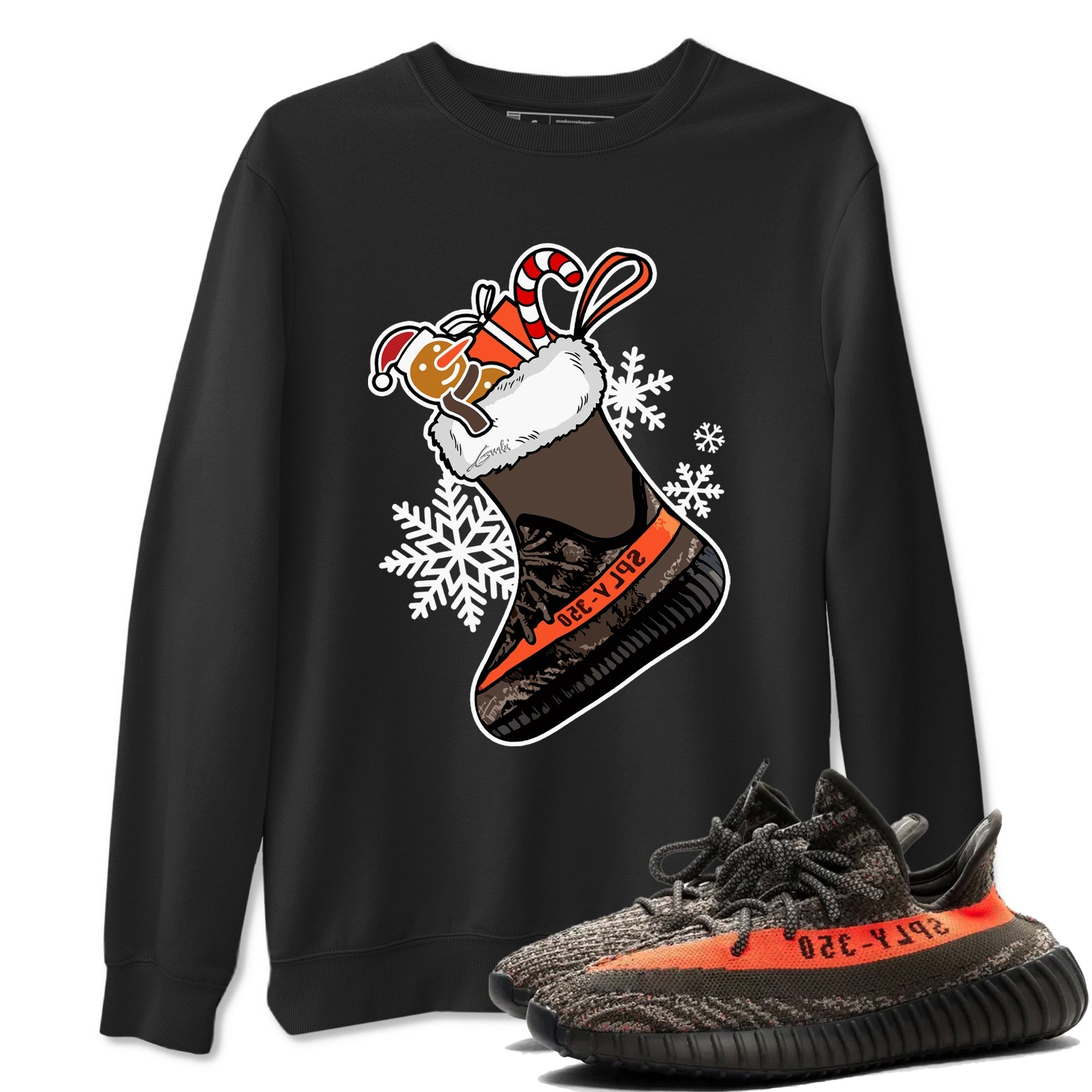 Sneaker Stocking Sneaker Tees - Yeezy 350 Carbon Beluga