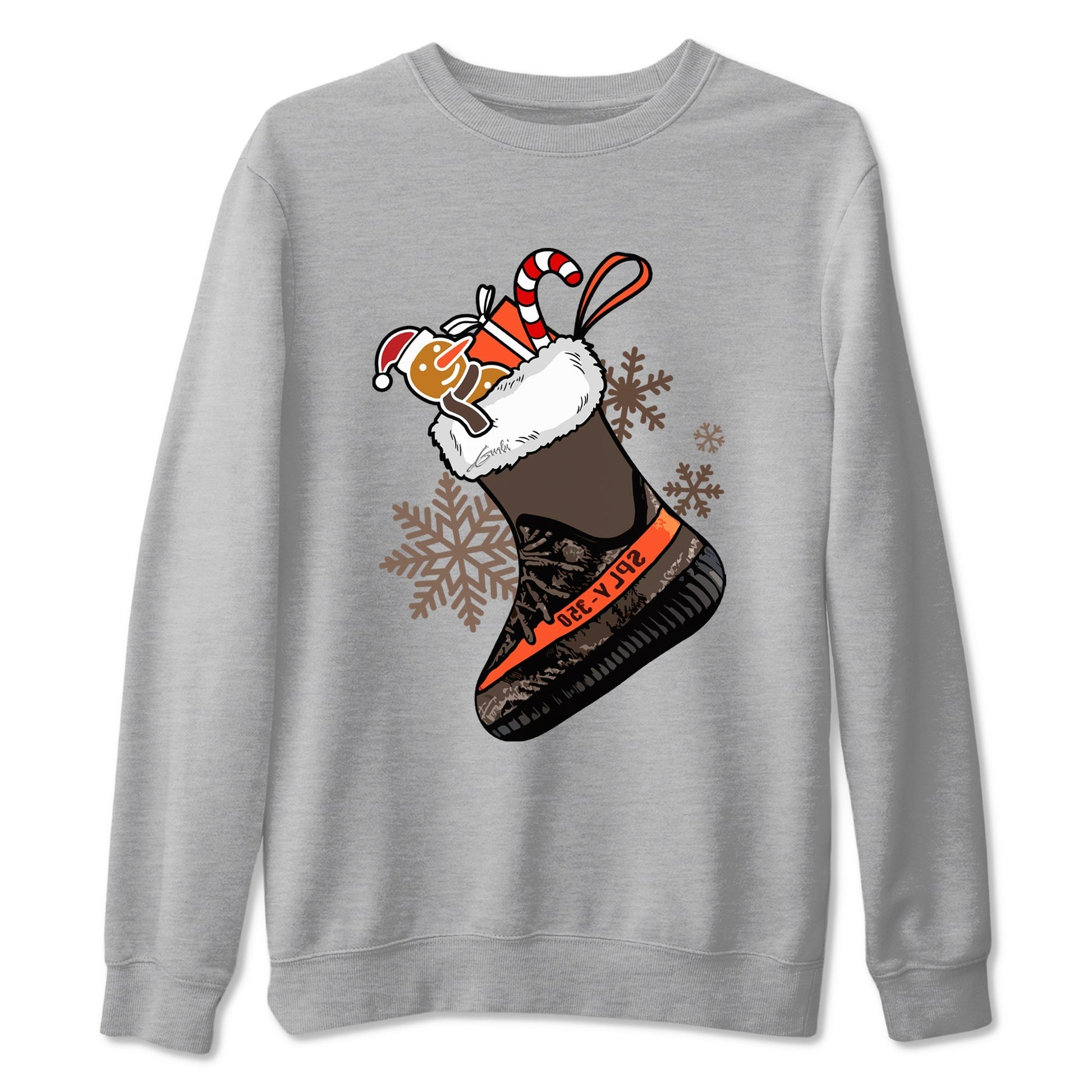 Sneaker Stocking Sneaker Tees - Yeezy 350 Carbon Beluga