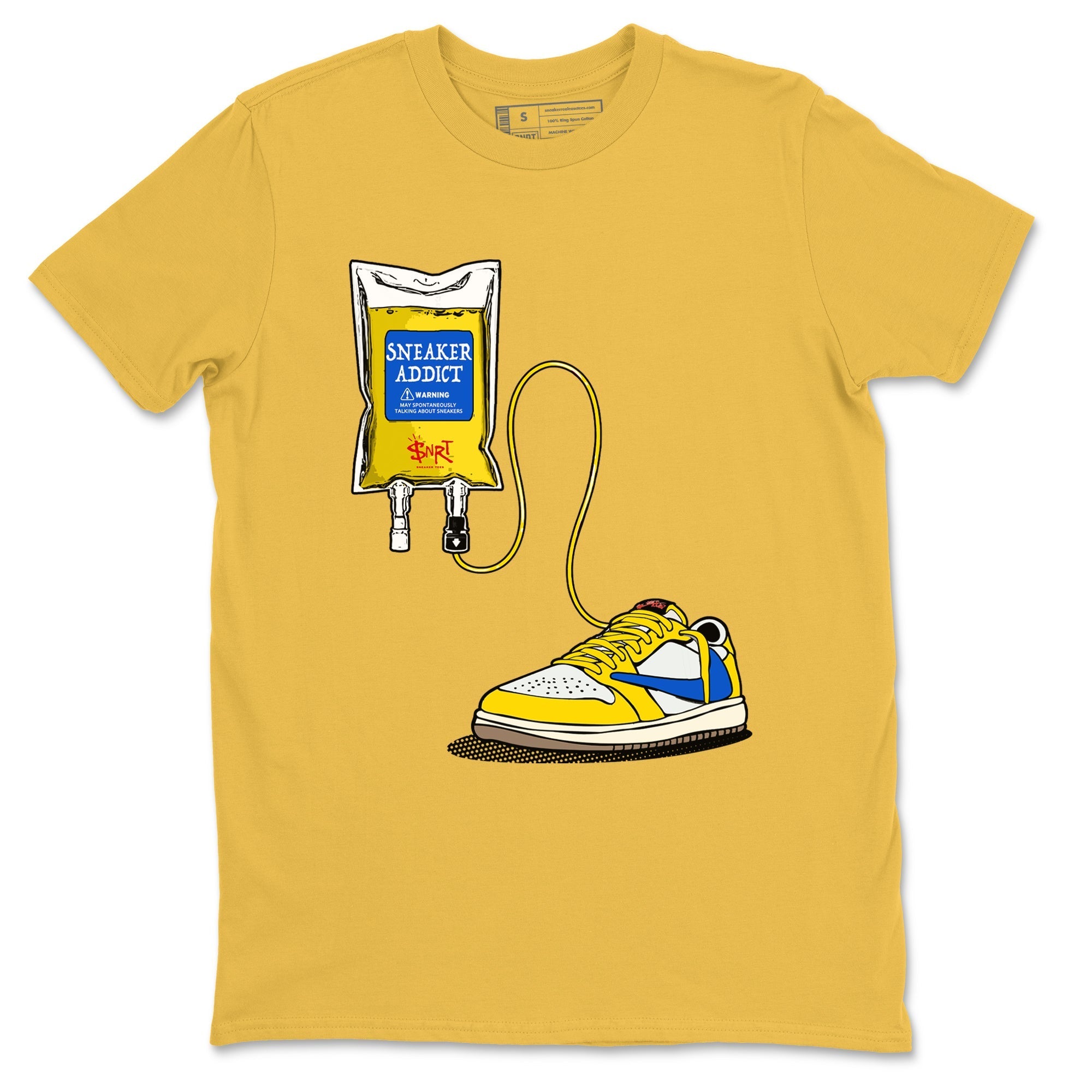 Sneaker Therapy Sneaker Tees - Air Jordan 1 Travis Scott Canary