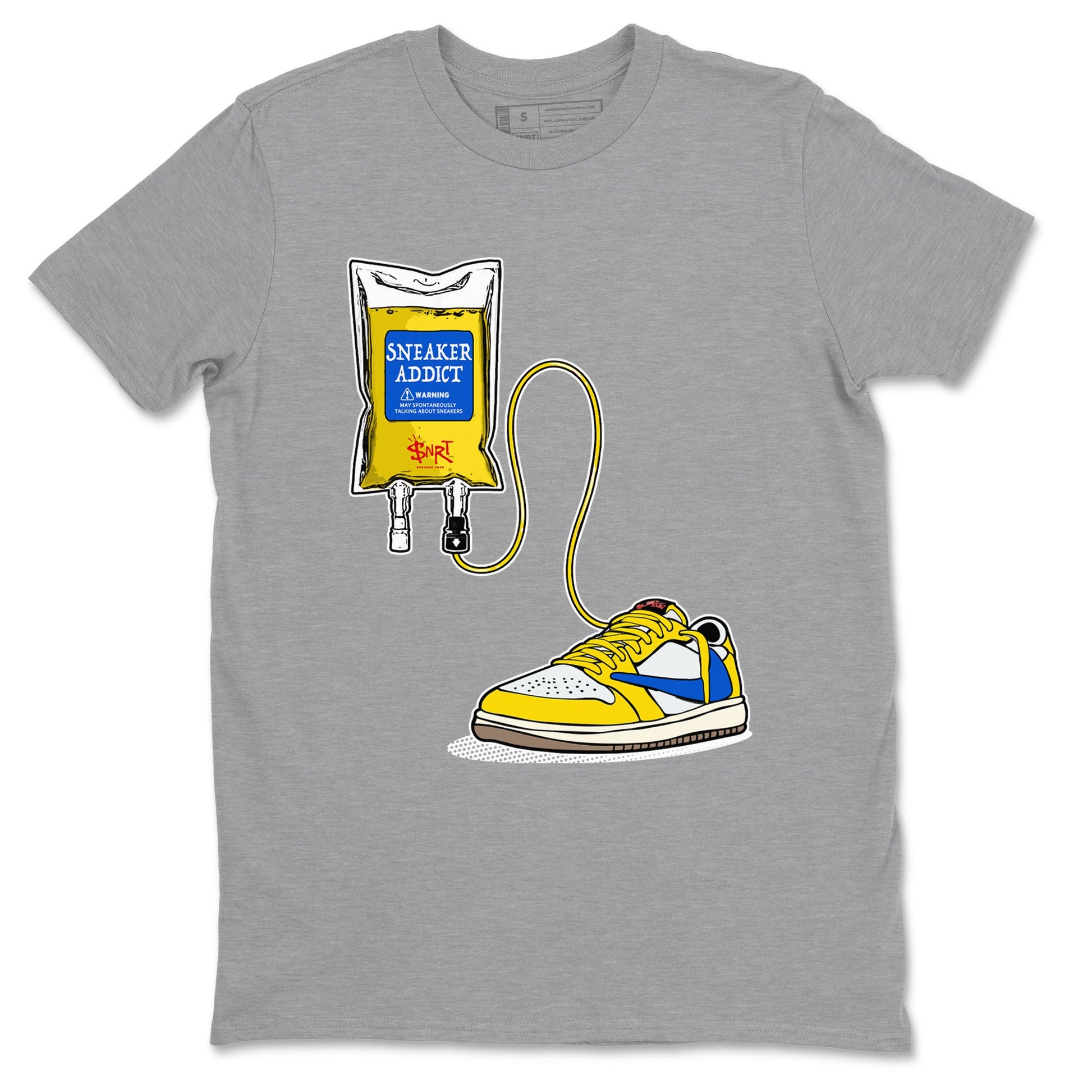 Sneaker Therapy Sneaker Tees - Air Jordan 1 Travis Scott Canary