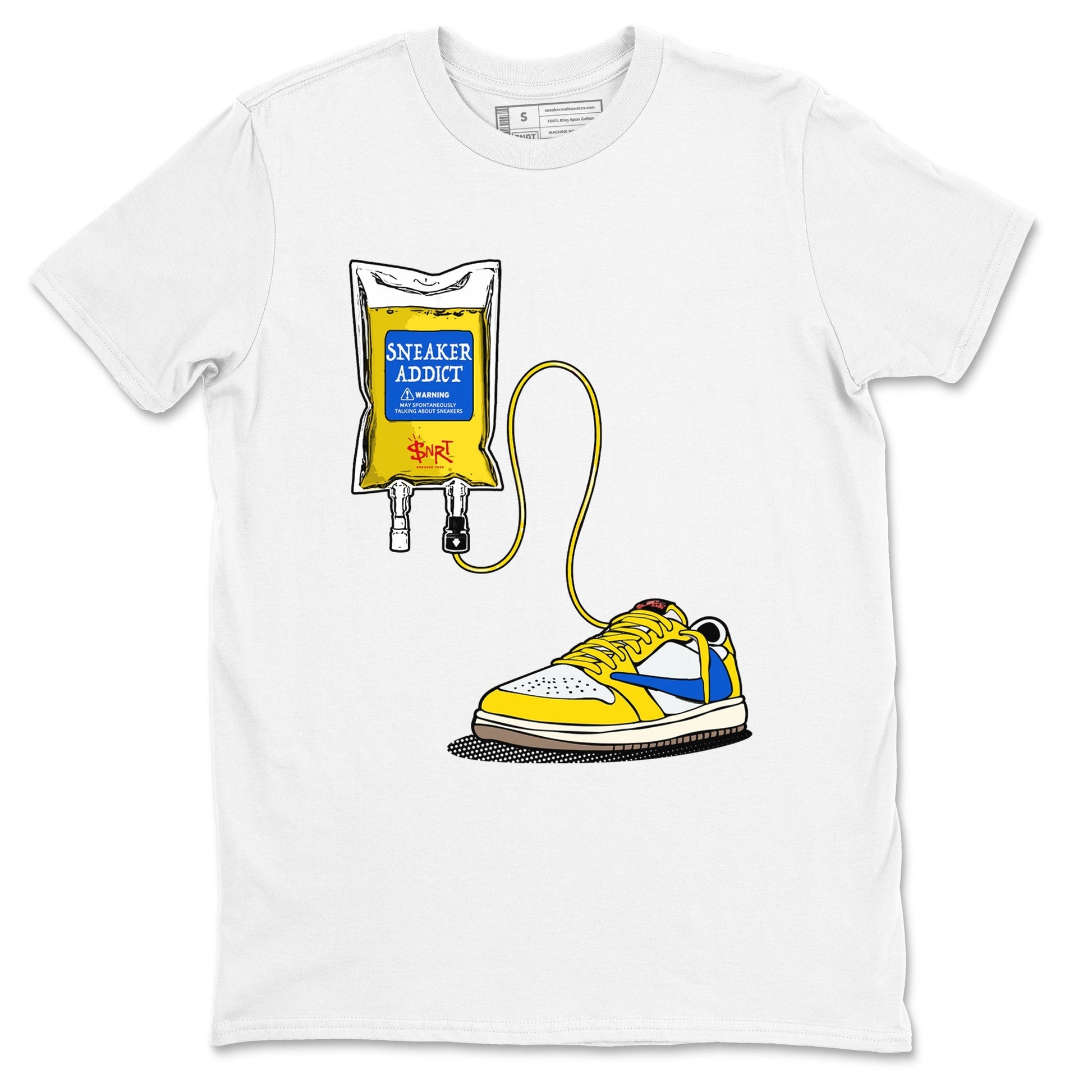 Sneaker Therapy Sneaker Tees - Air Jordan 1 Travis Scott Canary