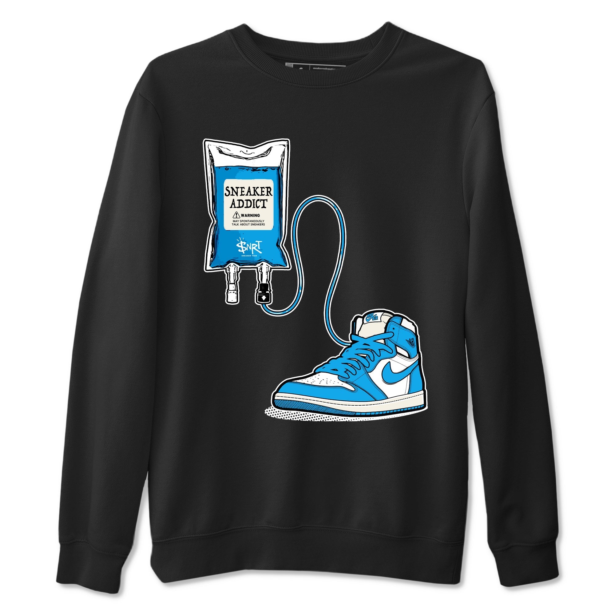 Sneaker Therapy Sneaker Tees - Air Jordan 1 UNC Reimagined