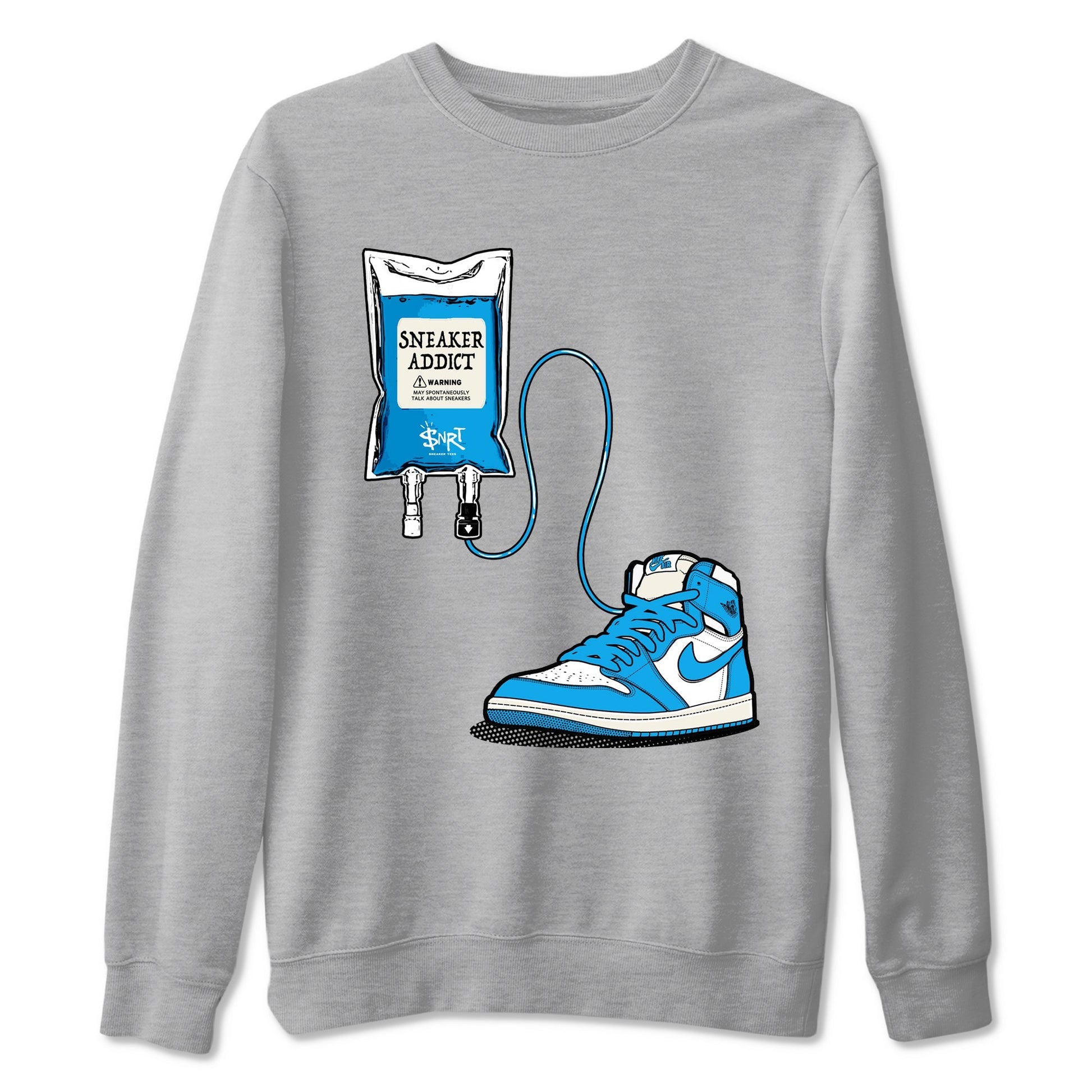 Sneaker Therapy Sneaker Tees - Air Jordan 1 UNC Reimagined