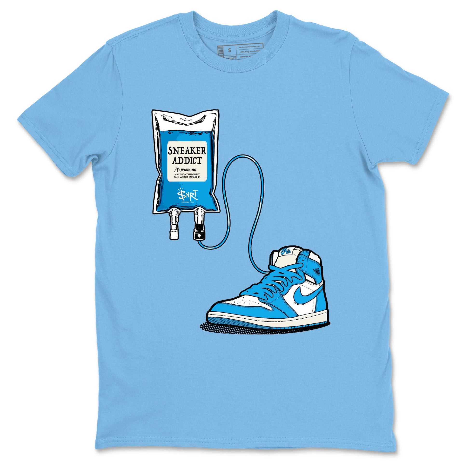 Sneaker Therapy Sneaker Tees - Air Jordan 1 UNC Reimagined