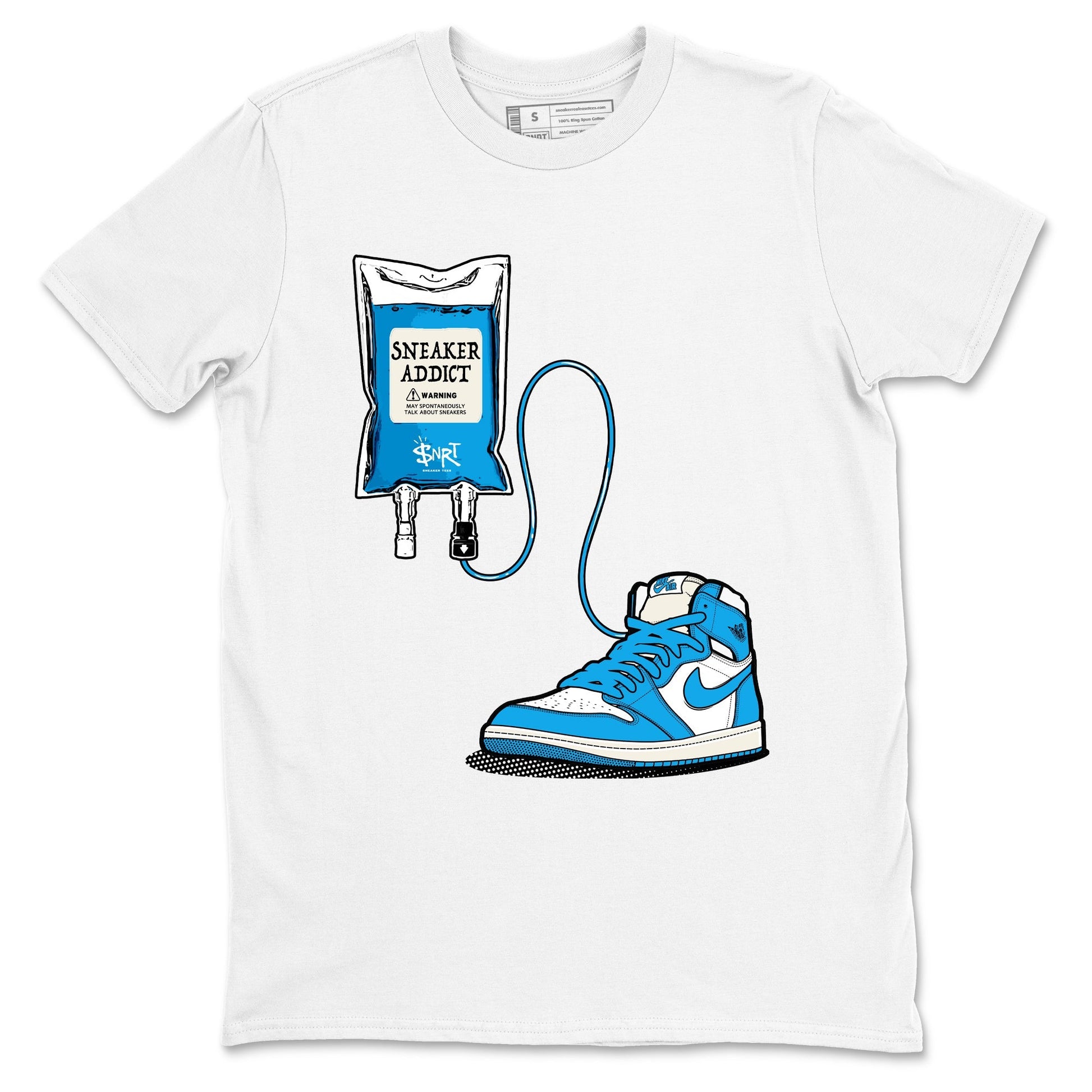 Sneaker Therapy Sneaker Tees - Air Jordan 1 UNC Reimagined