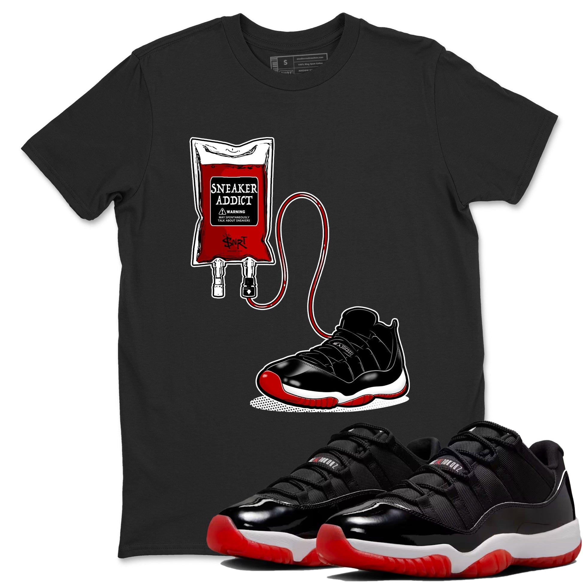 Sneaker Therapy Sneaker Tees - Air Jordan 11 Bred