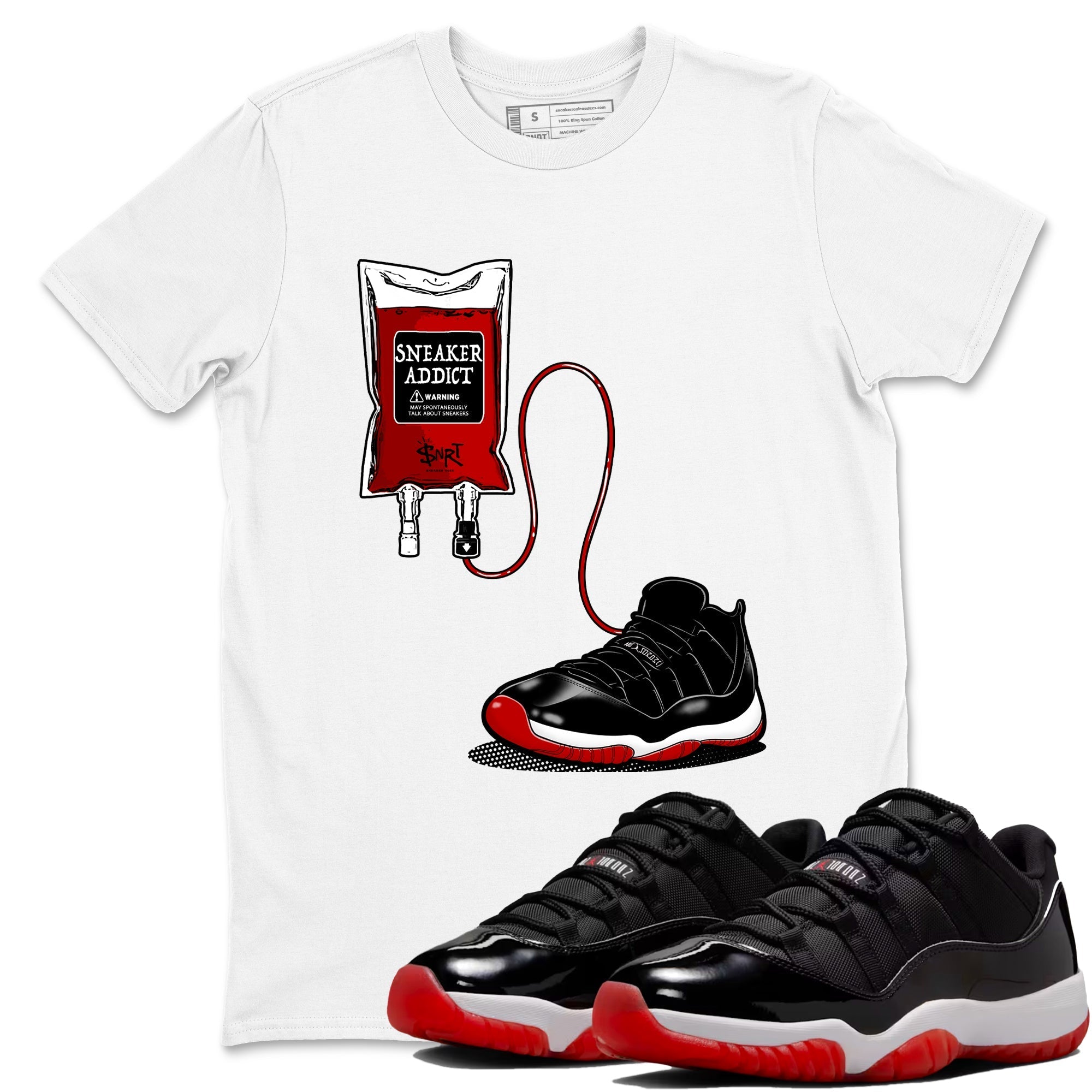 Sneaker Therapy Sneaker Tees - Air Jordan 11 Bred