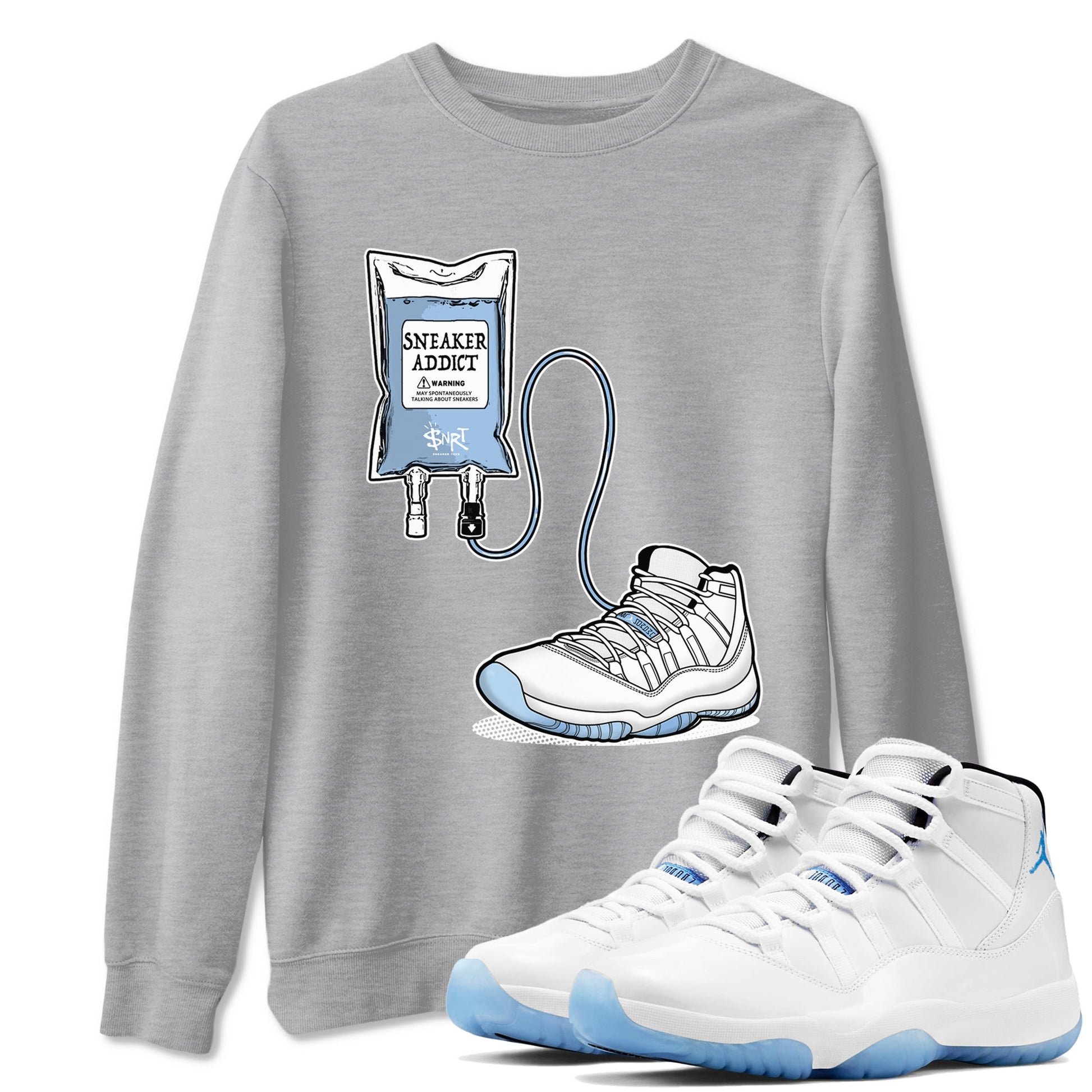 Sneaker Therapy Sneaker Tees - Air Jordan 11 Retro Legend Blue