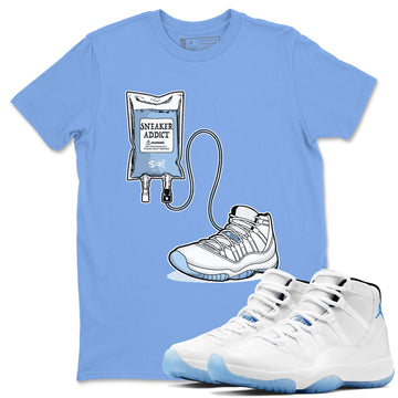 Sneaker Therapy Sneaker Tees - Air Jordan 11 Retro Legend Blue