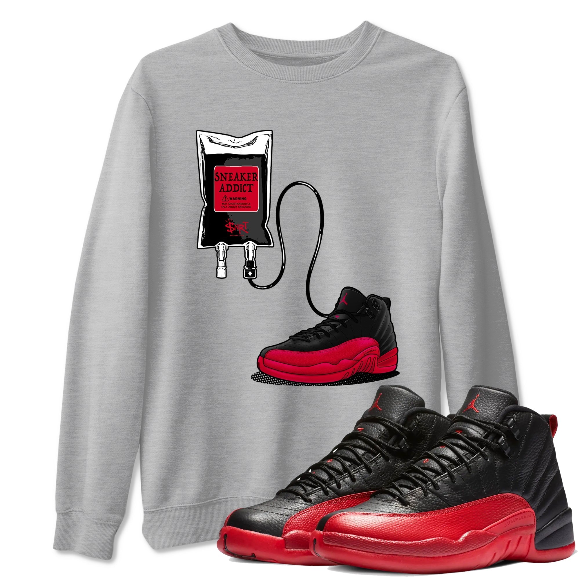 Sneaker Therapy Sneaker Tees - Air Jordan 12 Flu Game