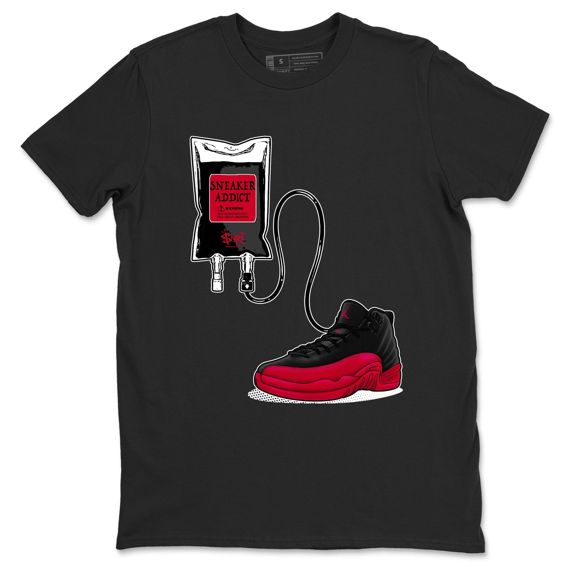 Sneaker Therapy Sneaker Tees - Air Jordan 12 Flu Game