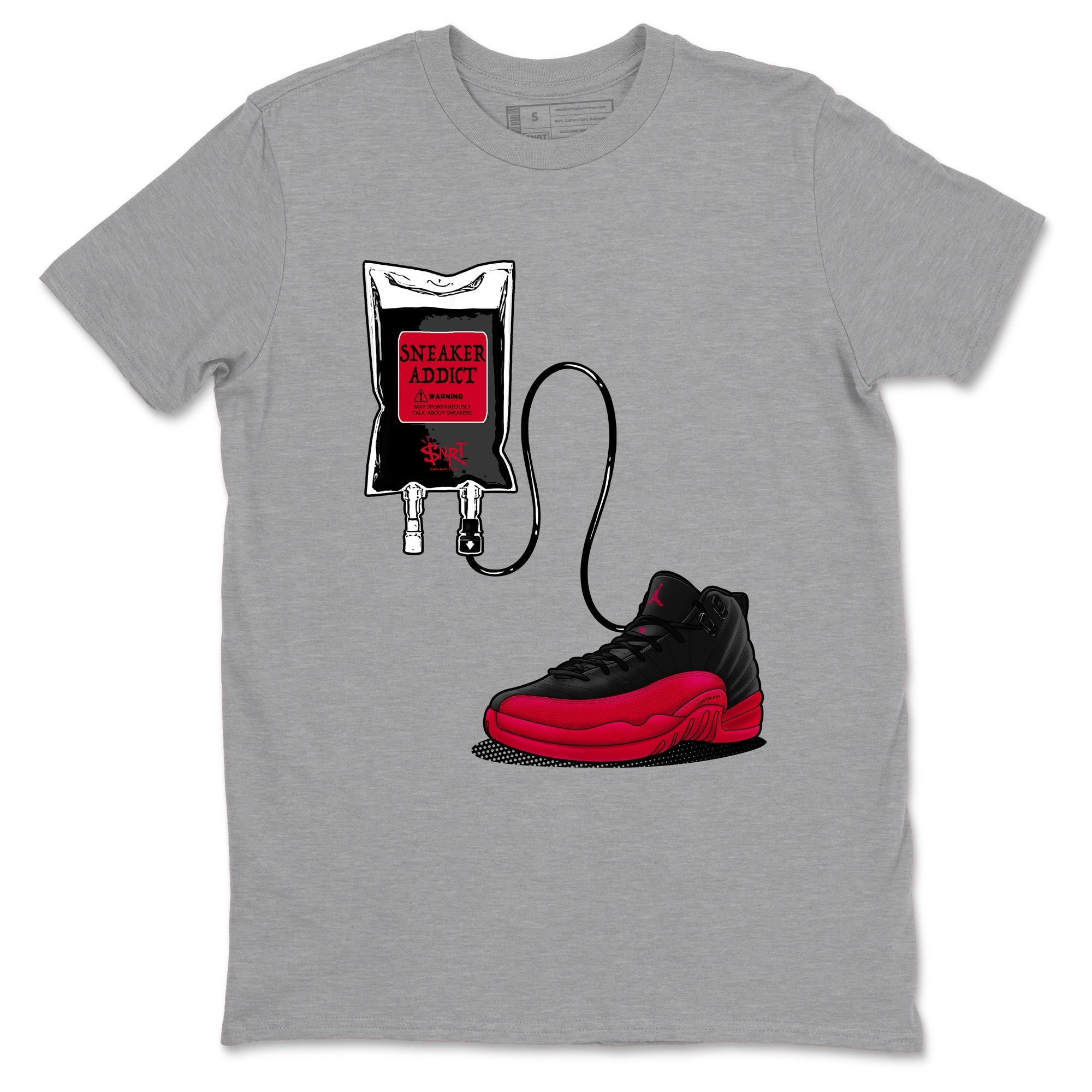 Sneaker Therapy Sneaker Tees - Air Jordan 12 Flu Game