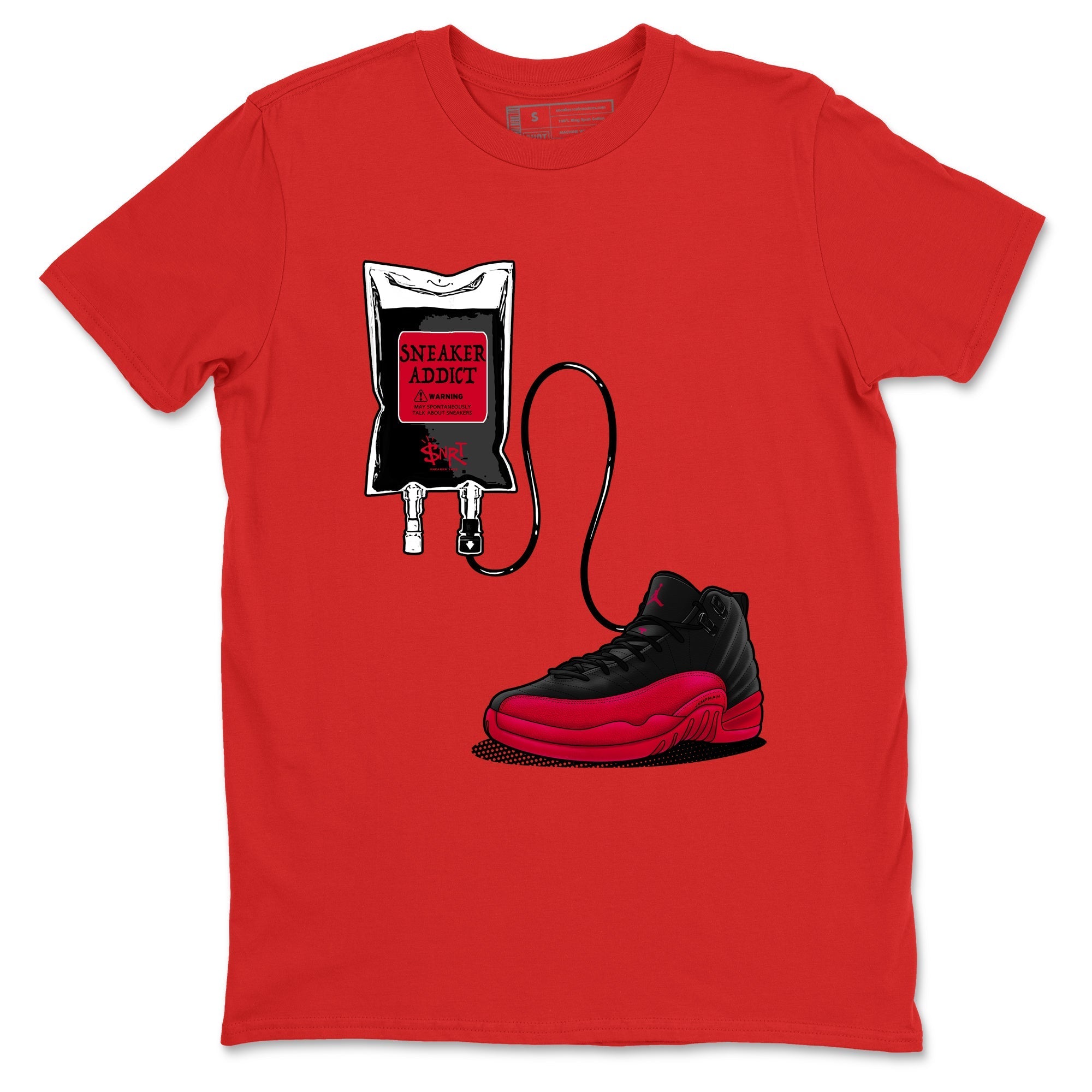 Sneaker Therapy Sneaker Tees - Air Jordan 12 Flu Game