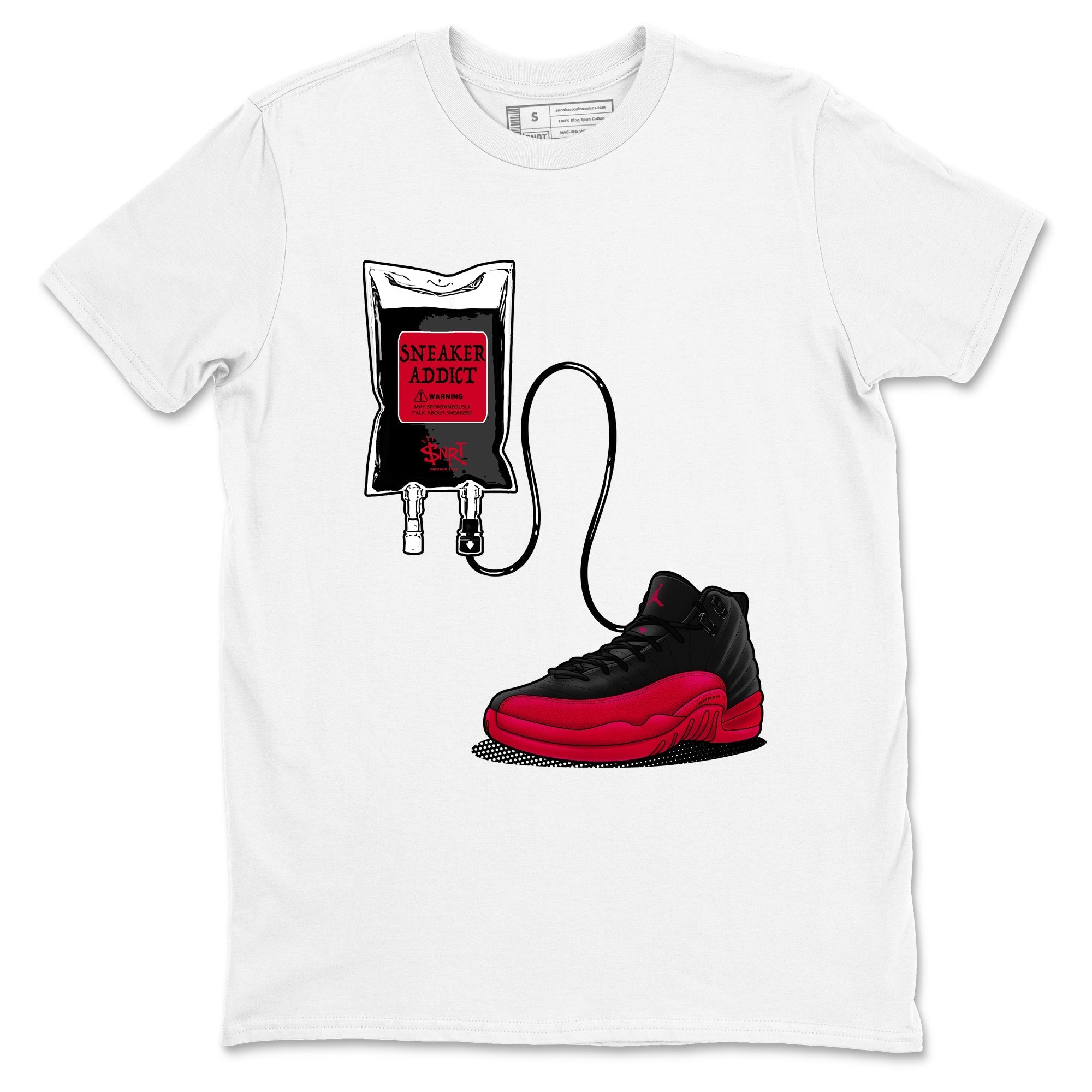 Sneaker Therapy Sneaker Tees - Air Jordan 12 Flu Game