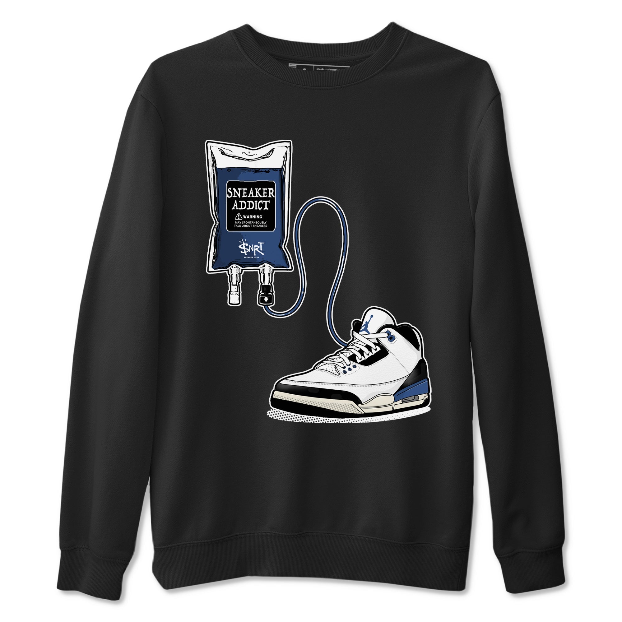 Sneaker Therapy Sneaker Tees - Air Jordan 3 A Ma Maniere x Diffused Blue