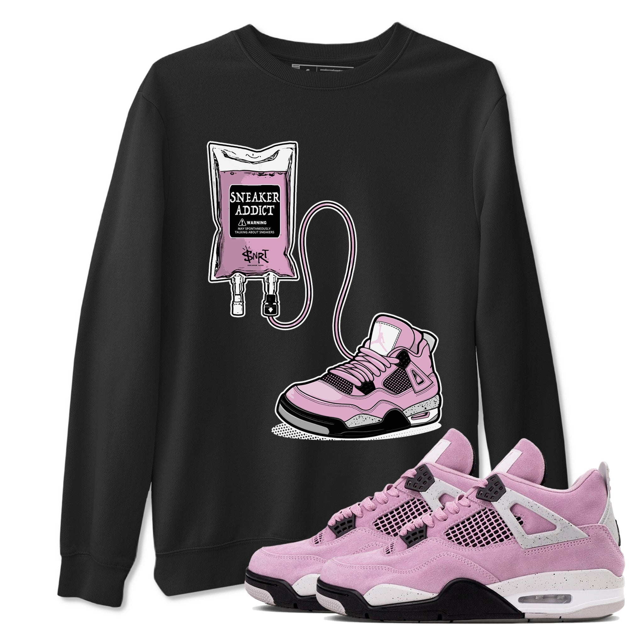 Sneaker Therapy Sneaker Tees - Air Jordan 4 Orchid