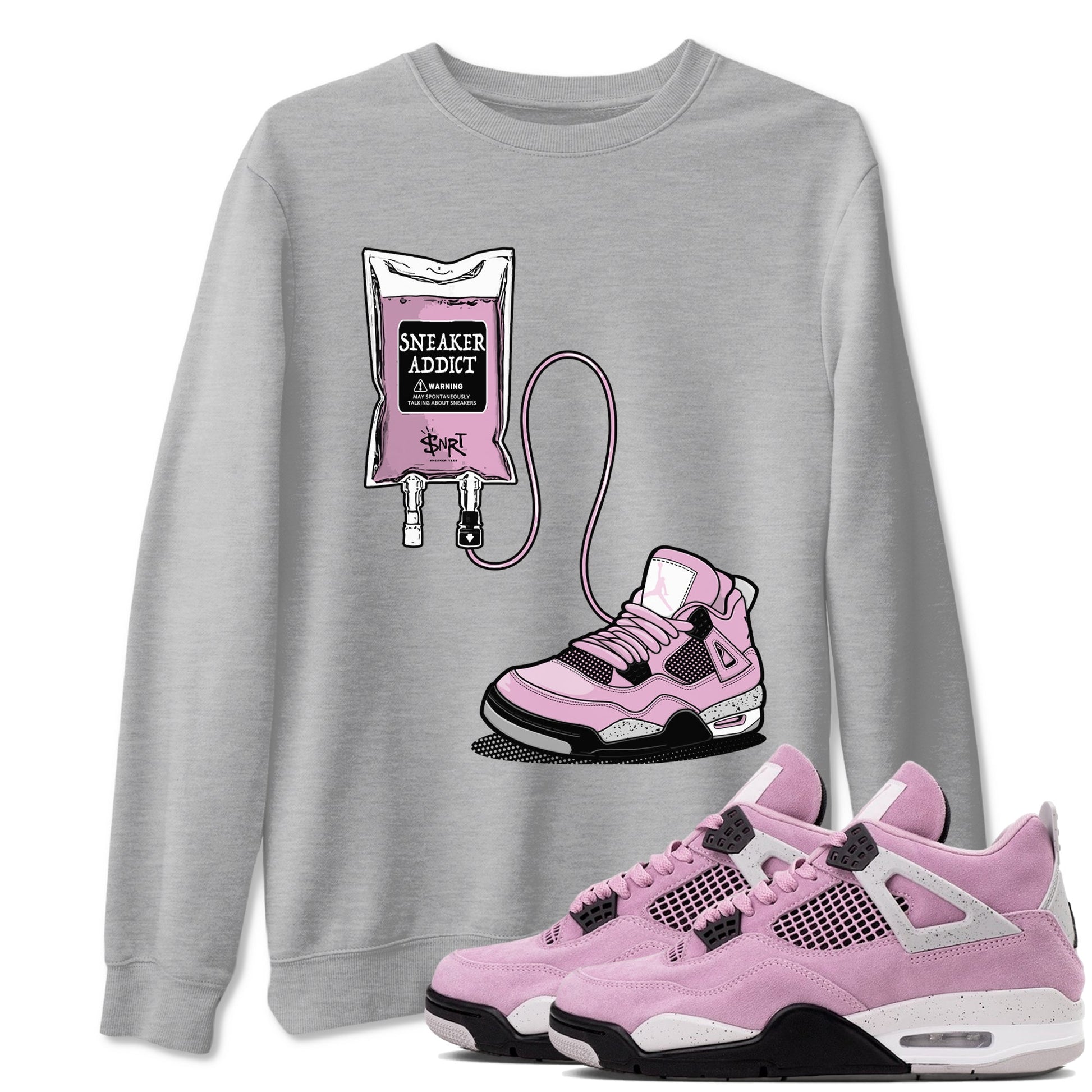 Sneaker Therapy Sneaker Tees - Air Jordan 4 Orchid