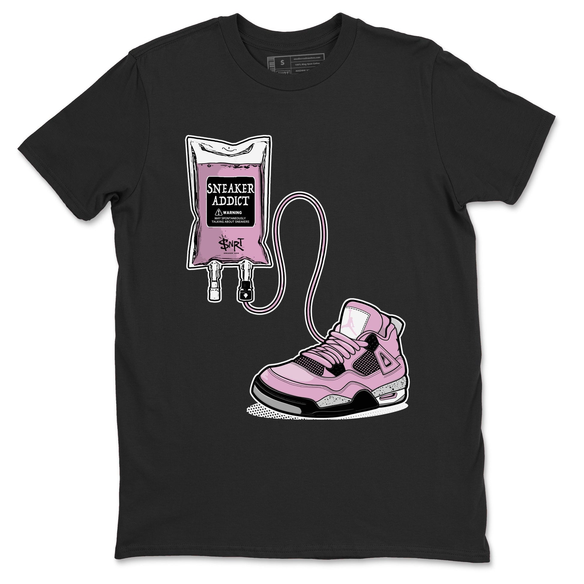 Sneaker Therapy Sneaker Tees - Air Jordan 4 Orchid