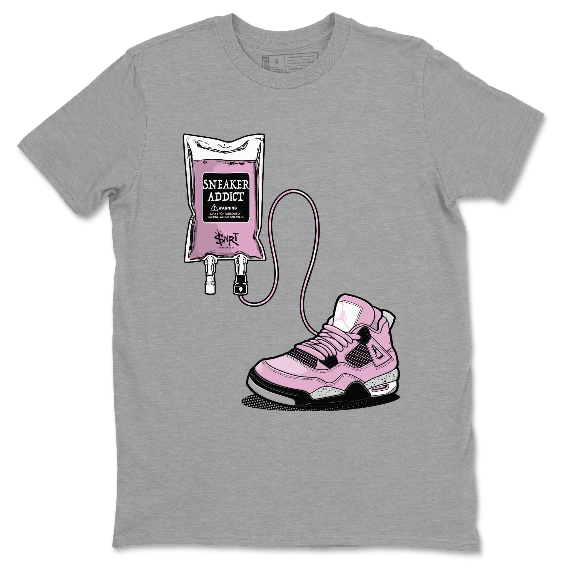 Sneaker Therapy Sneaker Tees - Air Jordan 4 Orchid
