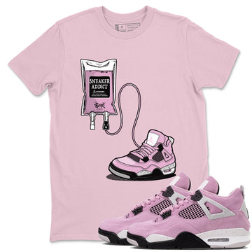 Sneaker Therapy Sneaker Tees - Air Jordan 4 Orchid