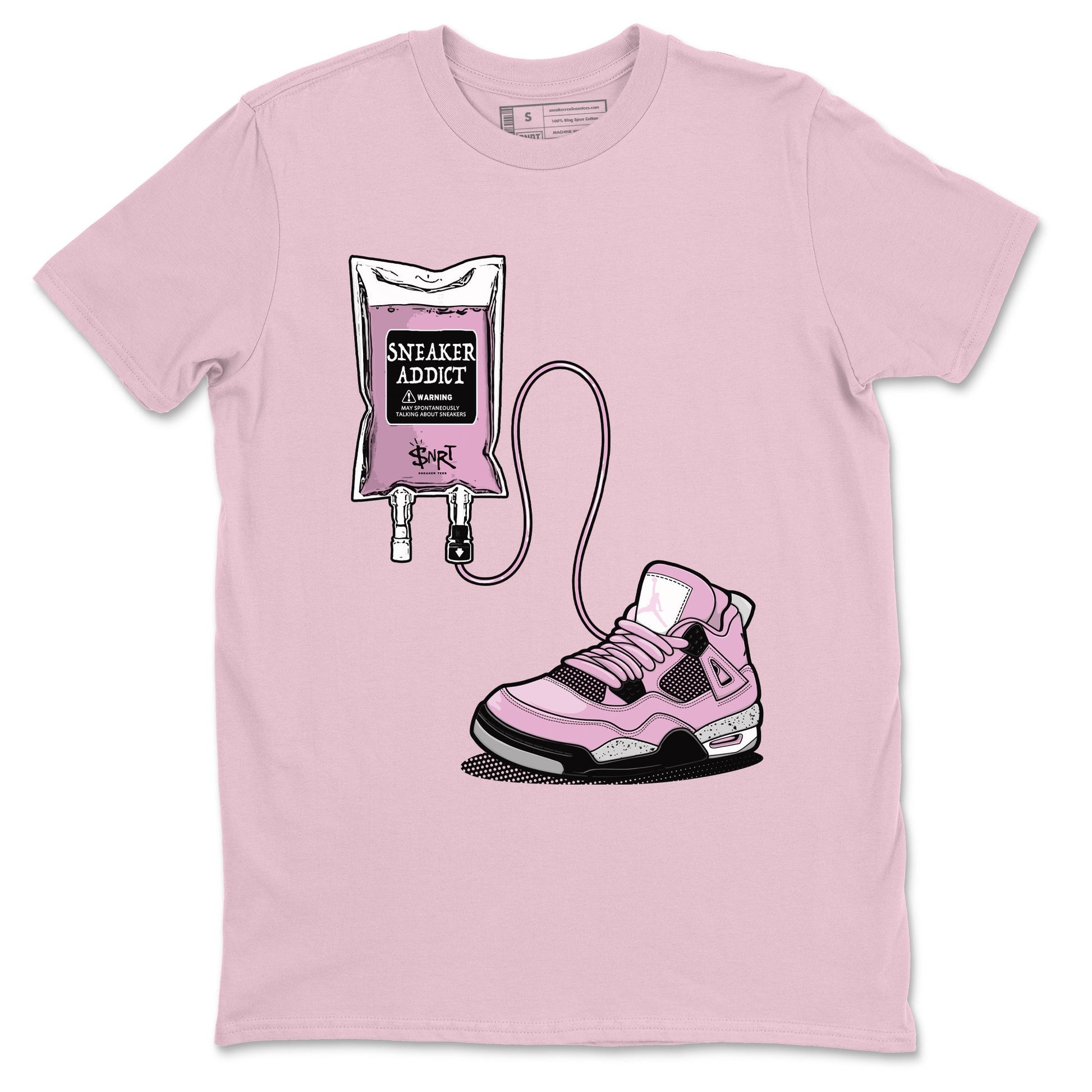Sneaker Therapy Sneaker Tees - Air Jordan 4 Orchid
