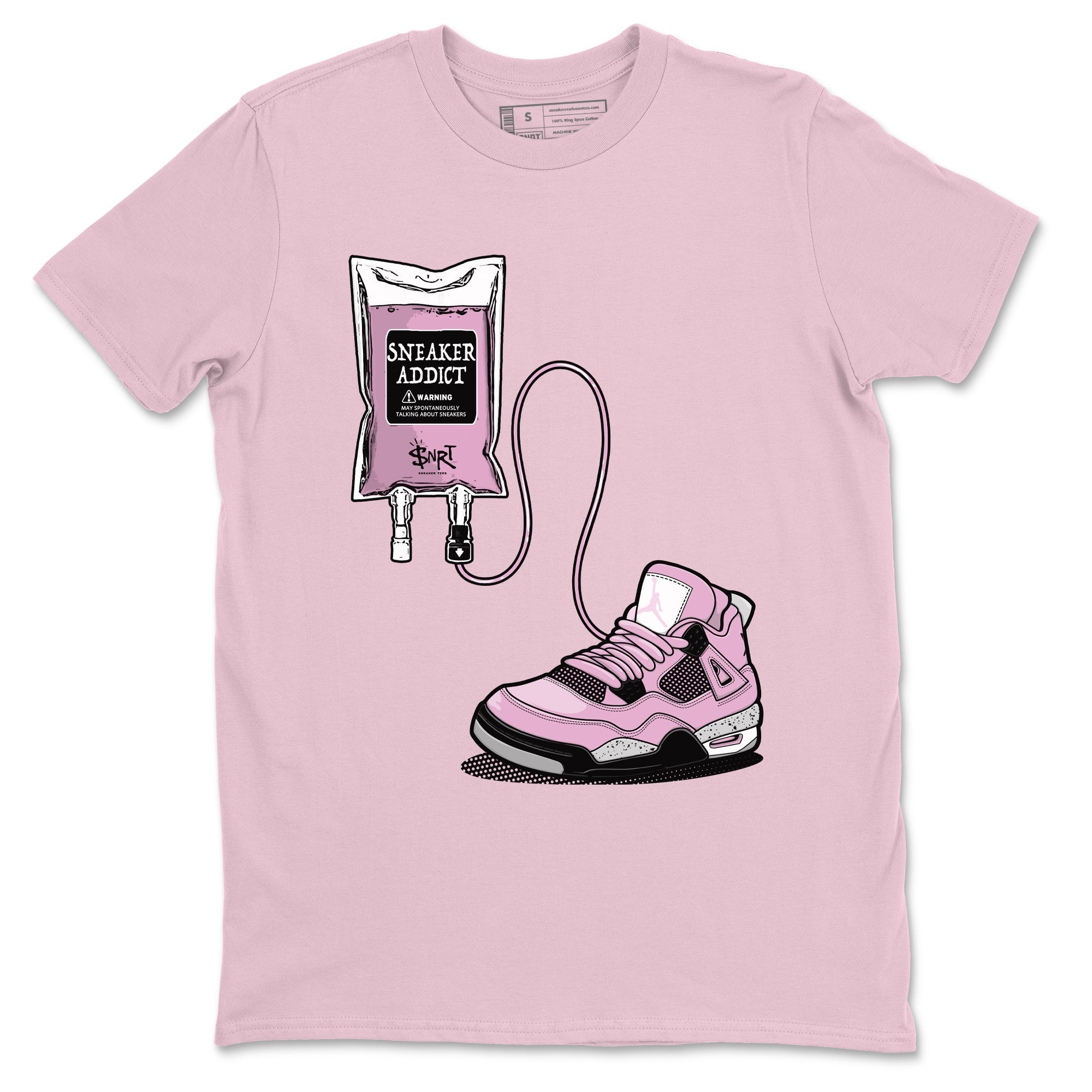Sneaker Therapy Sneaker Tees - Air Jordan 4 Orchid