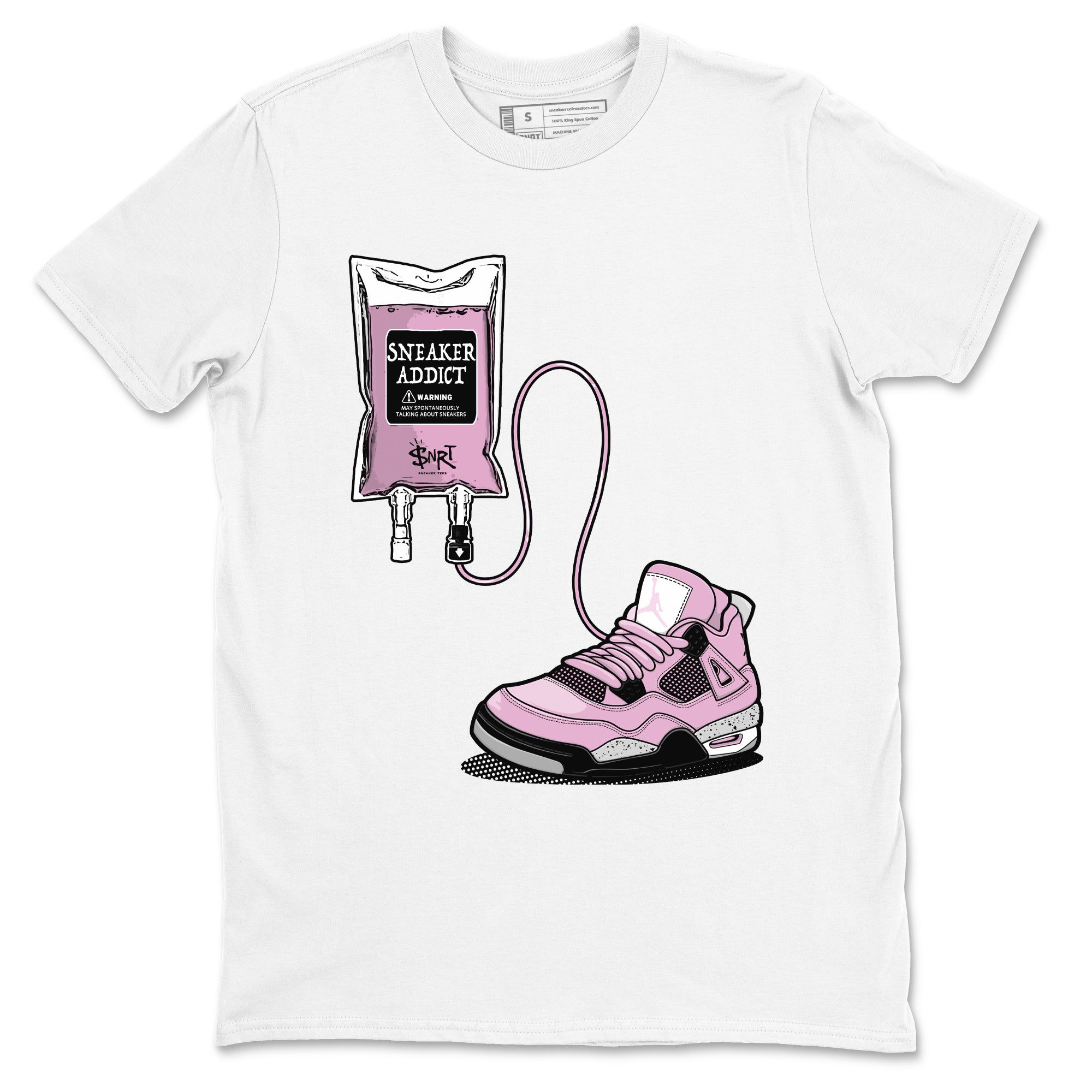 Sneaker Therapy Sneaker Tees - Air Jordan 4 Orchid