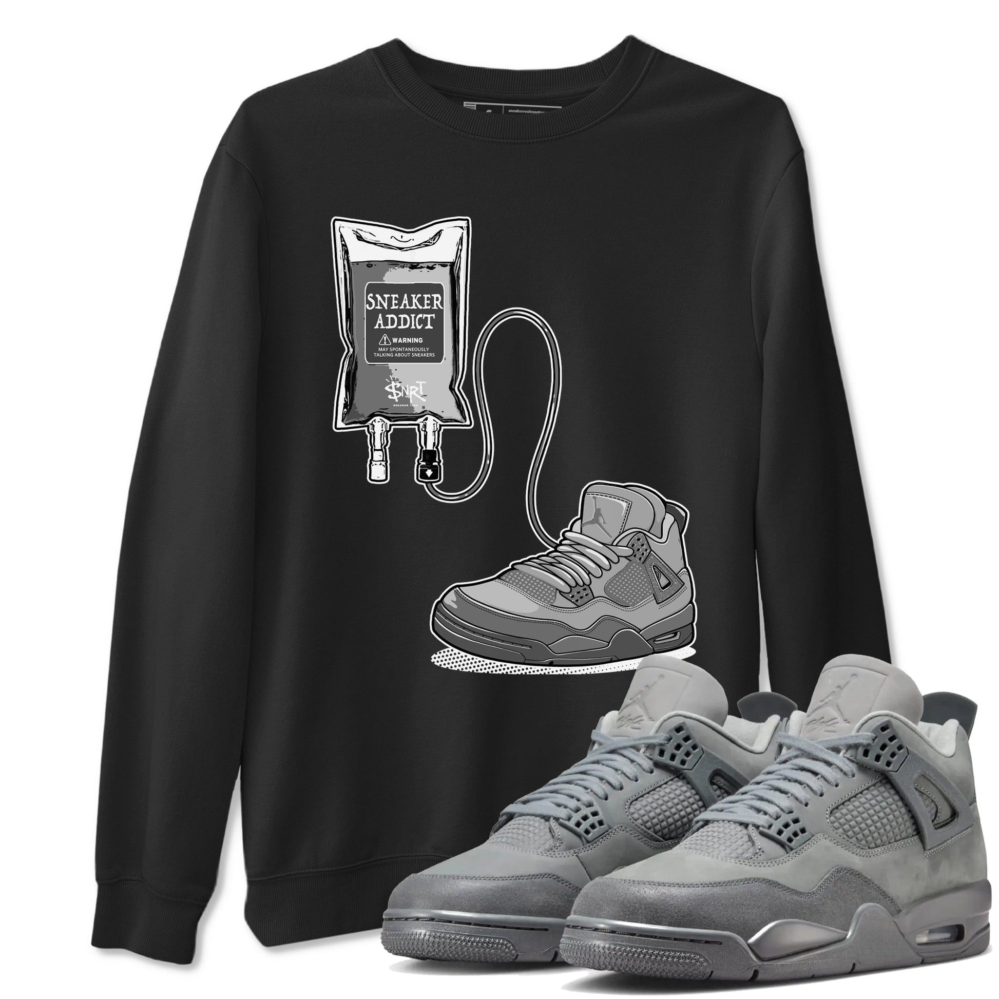 Sneaker Therapy Sneaker Tees - Air Jordan 4 Wet Cement
