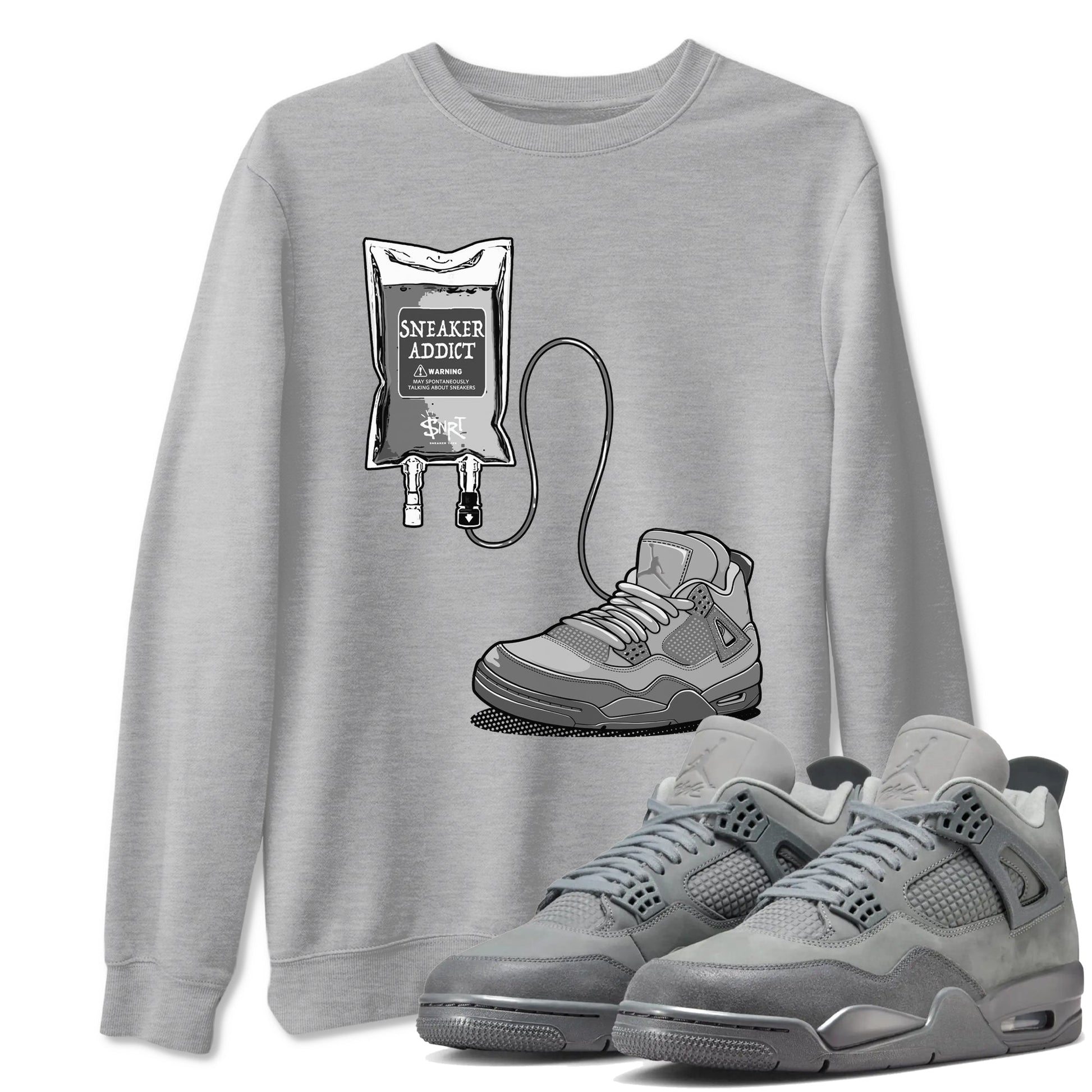 Sneaker Therapy Sneaker Tees - Air Jordan 4 Wet Cement